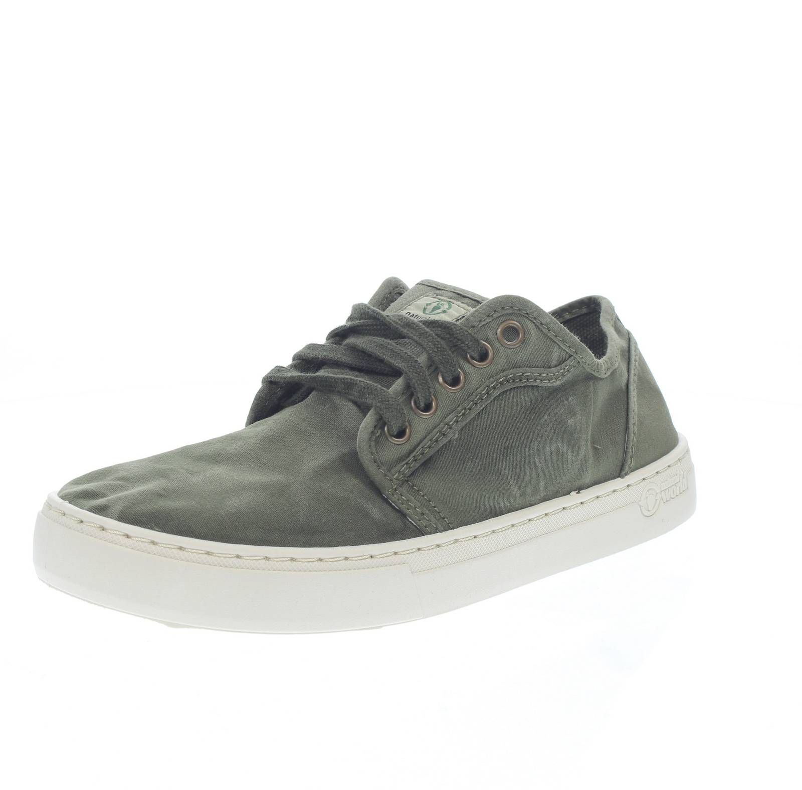 Natural World Old Narciso - Кроссовки из натуральной кожи цвета Тессуто-Каки - Uomo Scarpe Casual