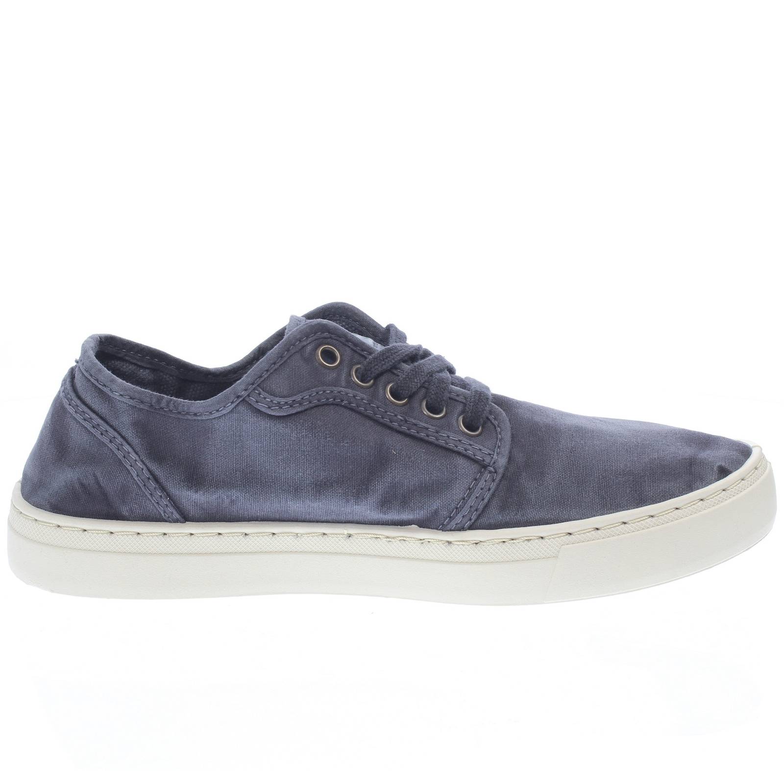 NATURAL WORLD Old Narciso - Low-top fabric sneakers Man blue Photo 2