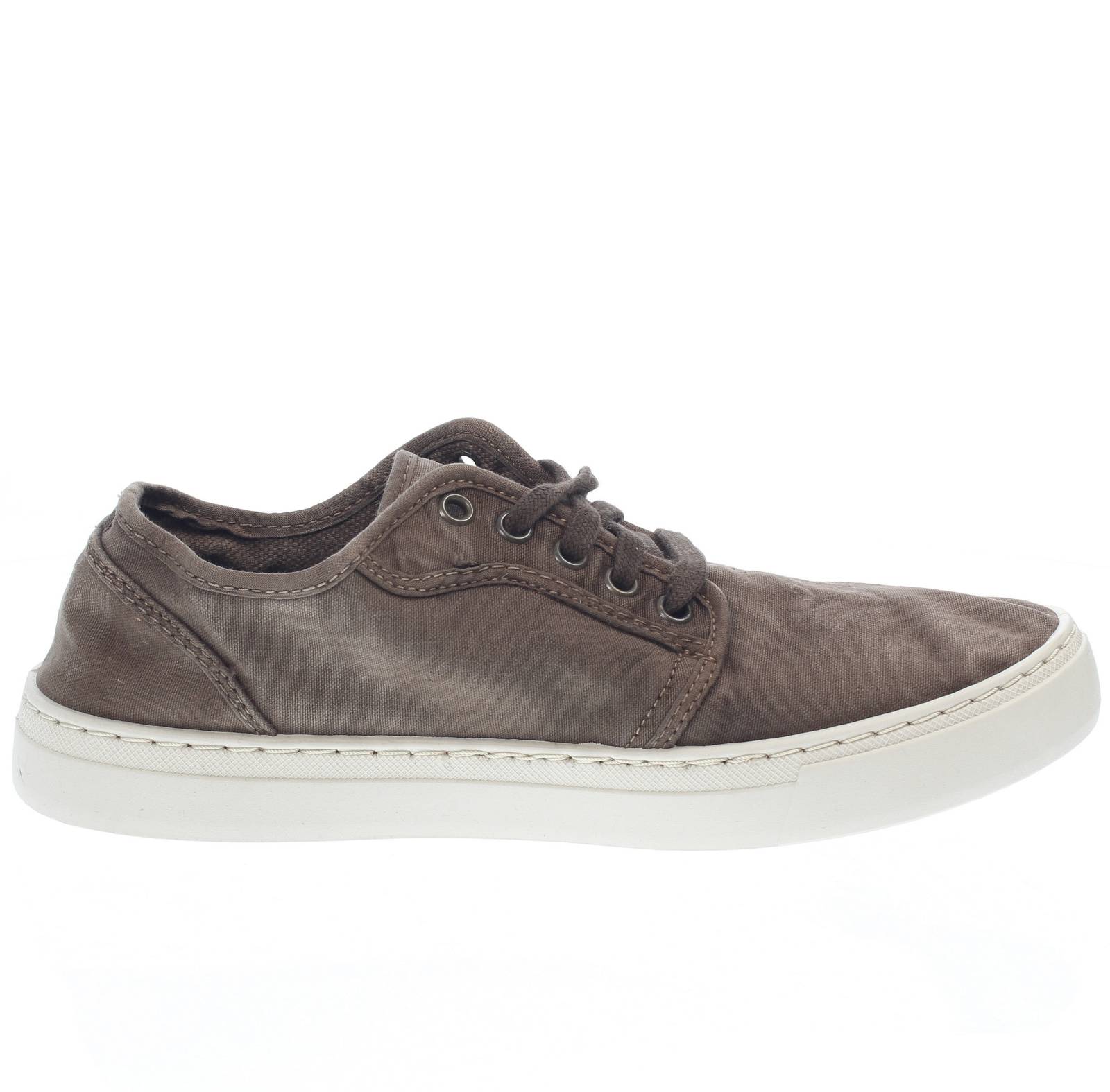 NATURAL WORLD Old Narciso - Sneakers basses en tissu Homme marron Photo 2