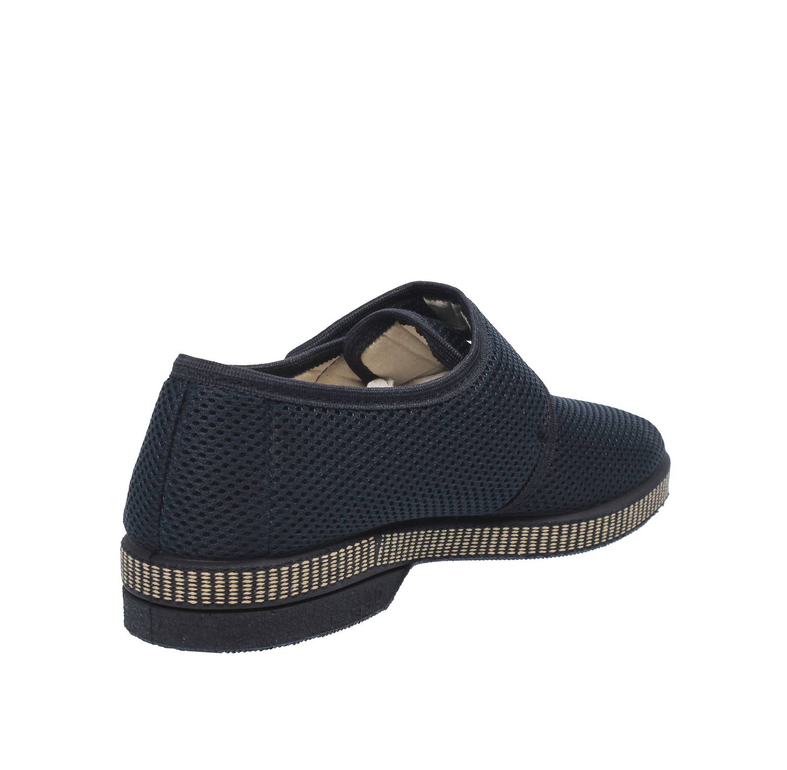 GREEN LIFE Netzslipper mit Riemen Herren blau Foto 4