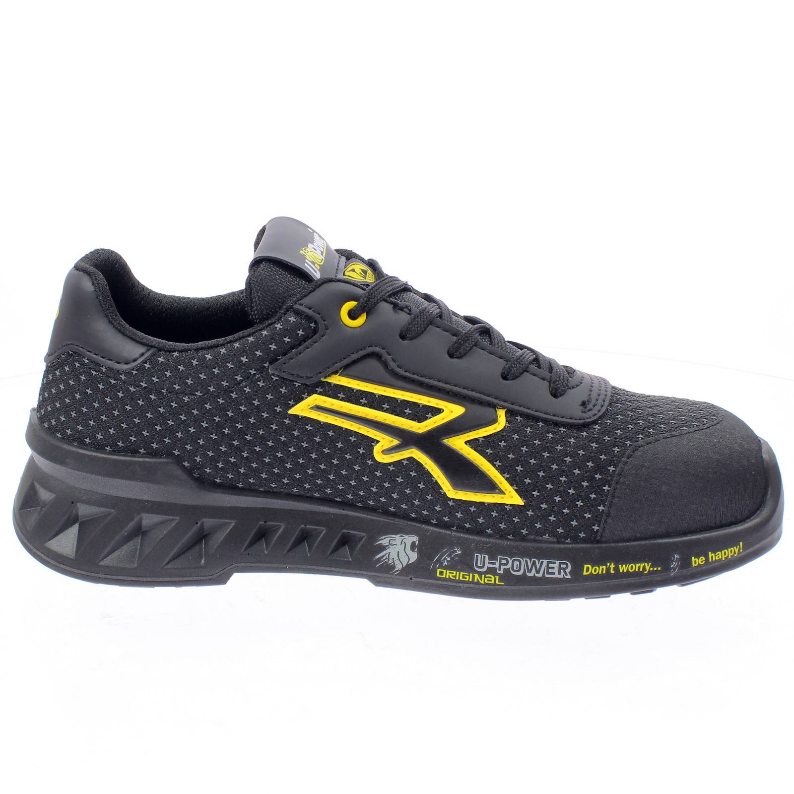 U-POWER Matt S3 ESD CI SRC Homme noir Photo 2