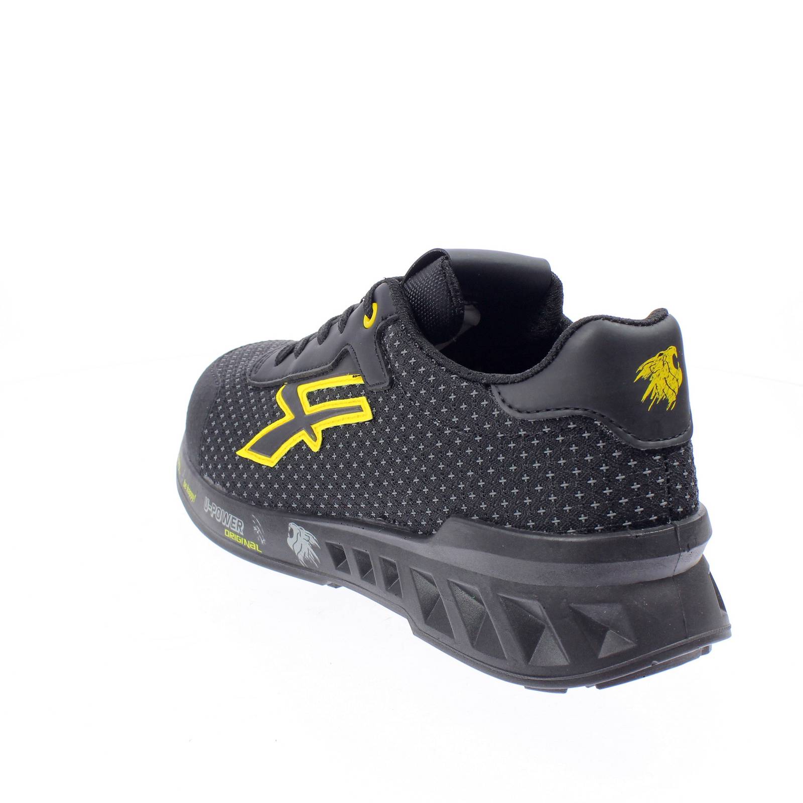 U-POWER Matt S3 ESD CI SRC Homme noir Photo 4