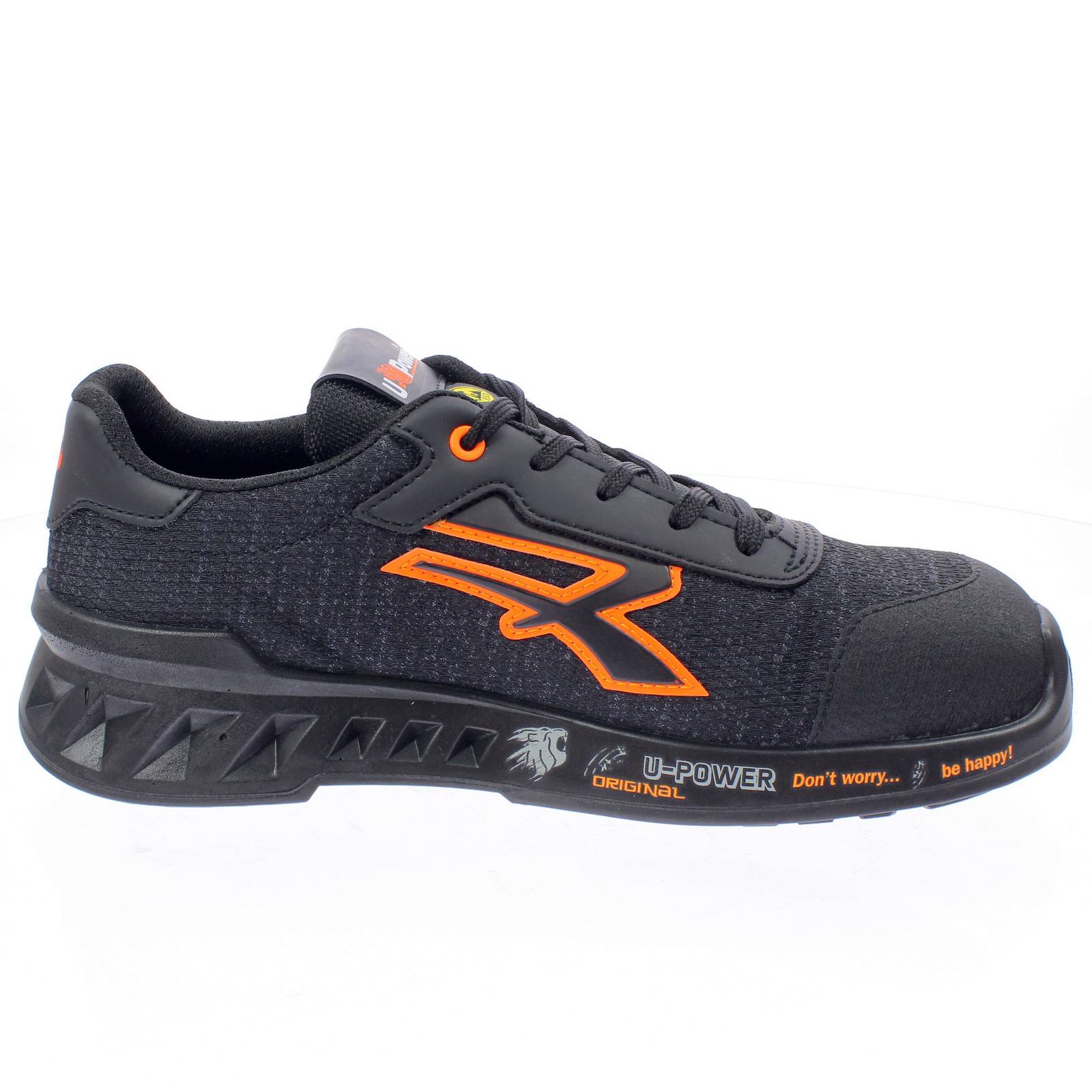 U-POWER Bruce S1P ESD SRC - Équipement de sécurité Homme noir Photo 2