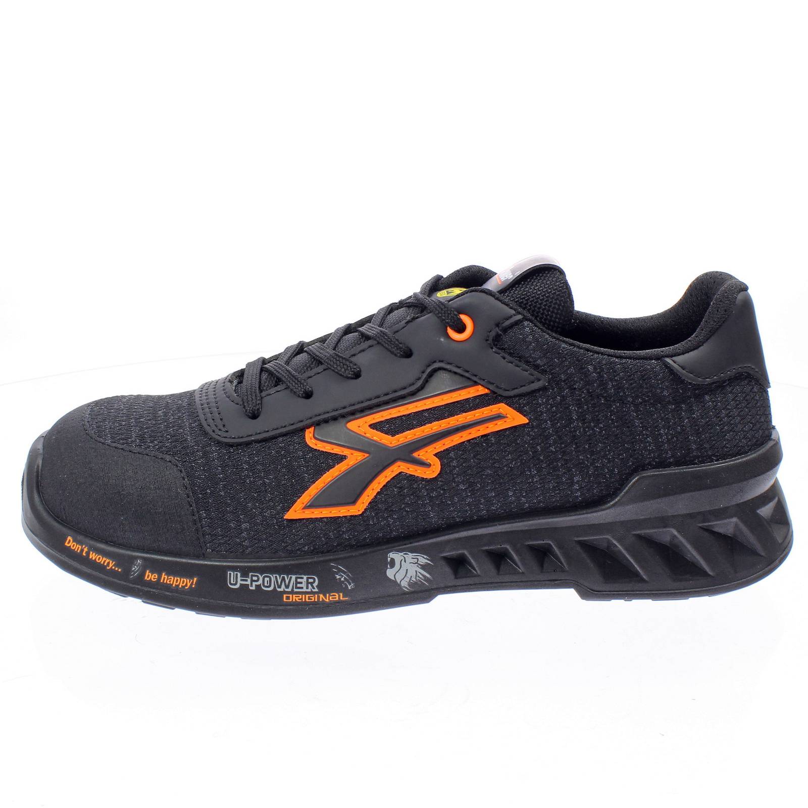 U-POWER Bruce S1P ESD SRC - Équipement de sécurité Homme noir Photo 3
