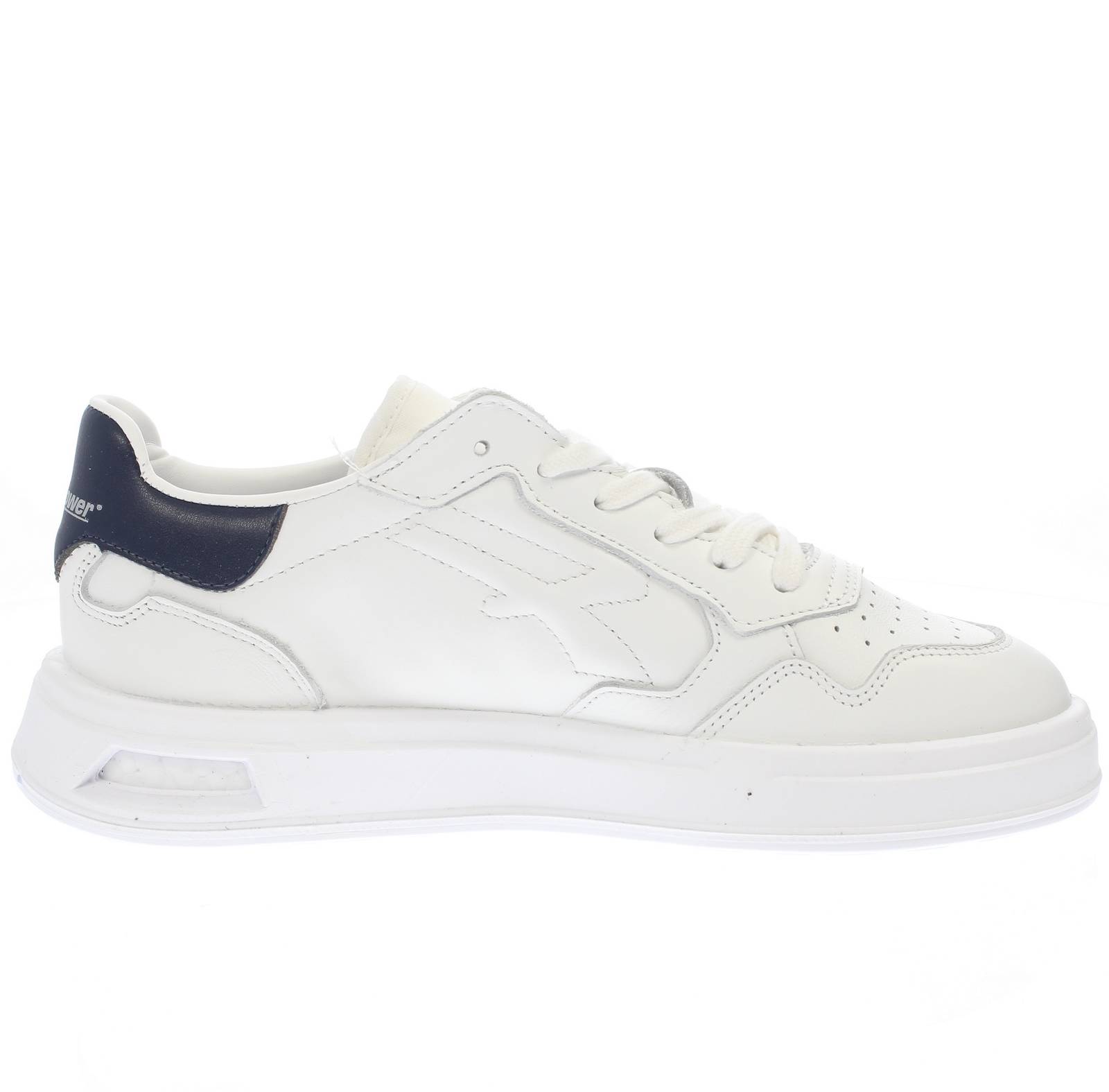 U-POWER Dragos - Leather Sneakers Man white Photo 2