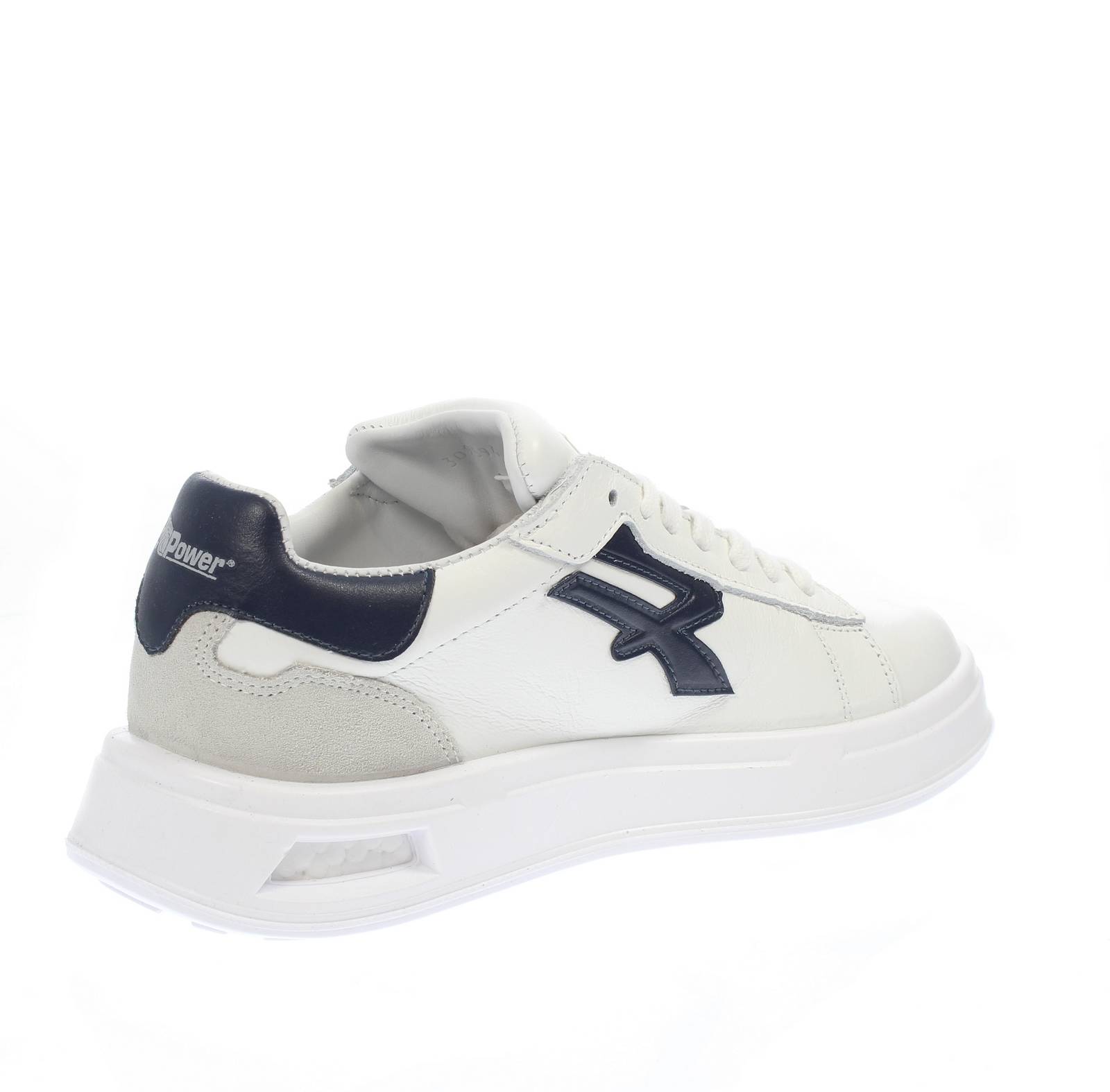 U-POWER Blair - Leather Sneakers Man white Photo 4
