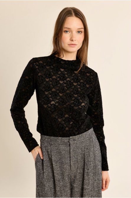 MOLLY BRACKEN Strickoberteil für Damen Damen schwarz