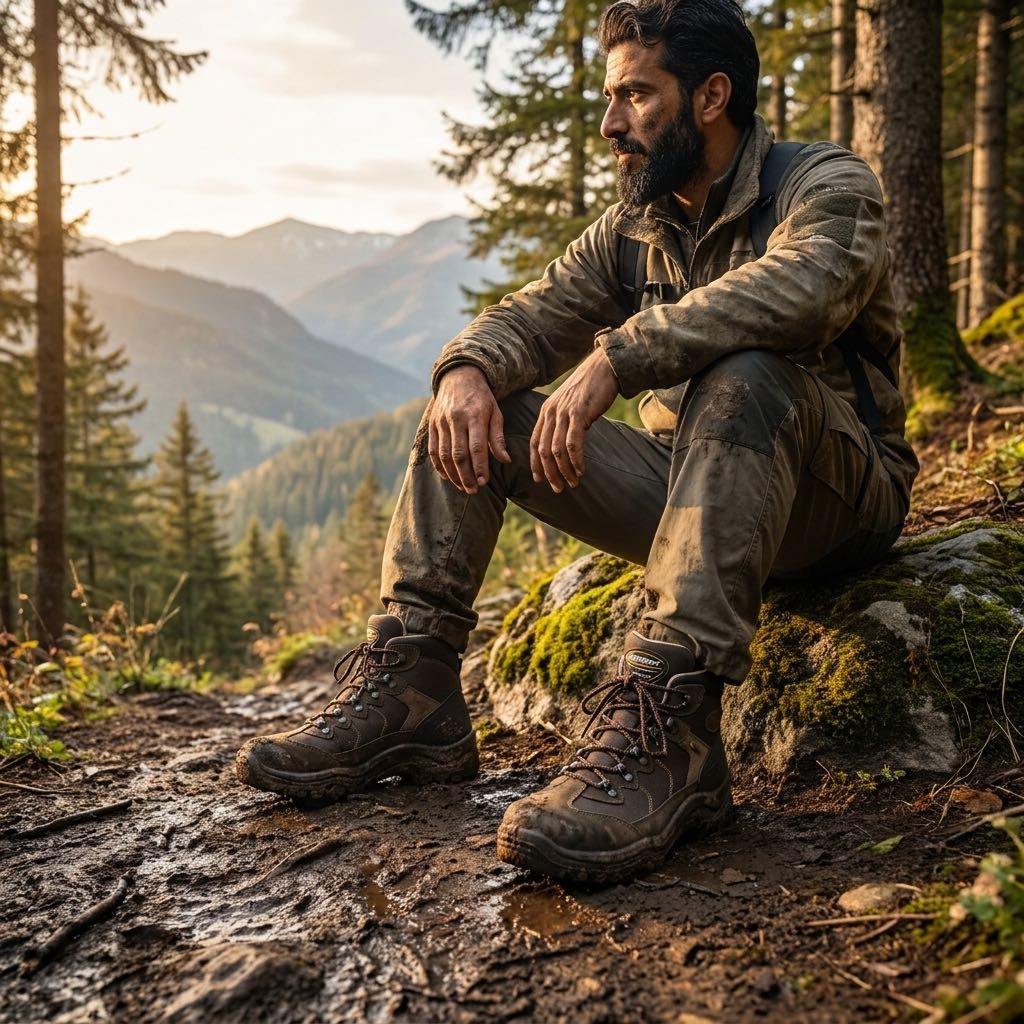 GRISPORT Salamander Viper Trekking Boot Homme kaki Photo 2