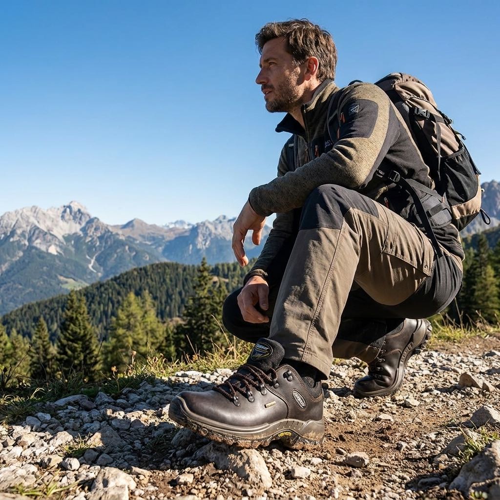 GRISPORT Badger - Low Trekking Shoes Man brown Photo 2