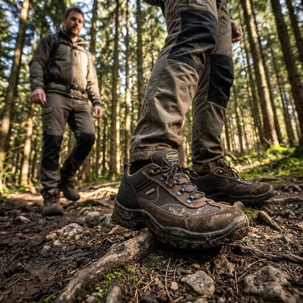 GRISPORT Duck - Low Trekking Shoes with GriTex Man brown Photo 2