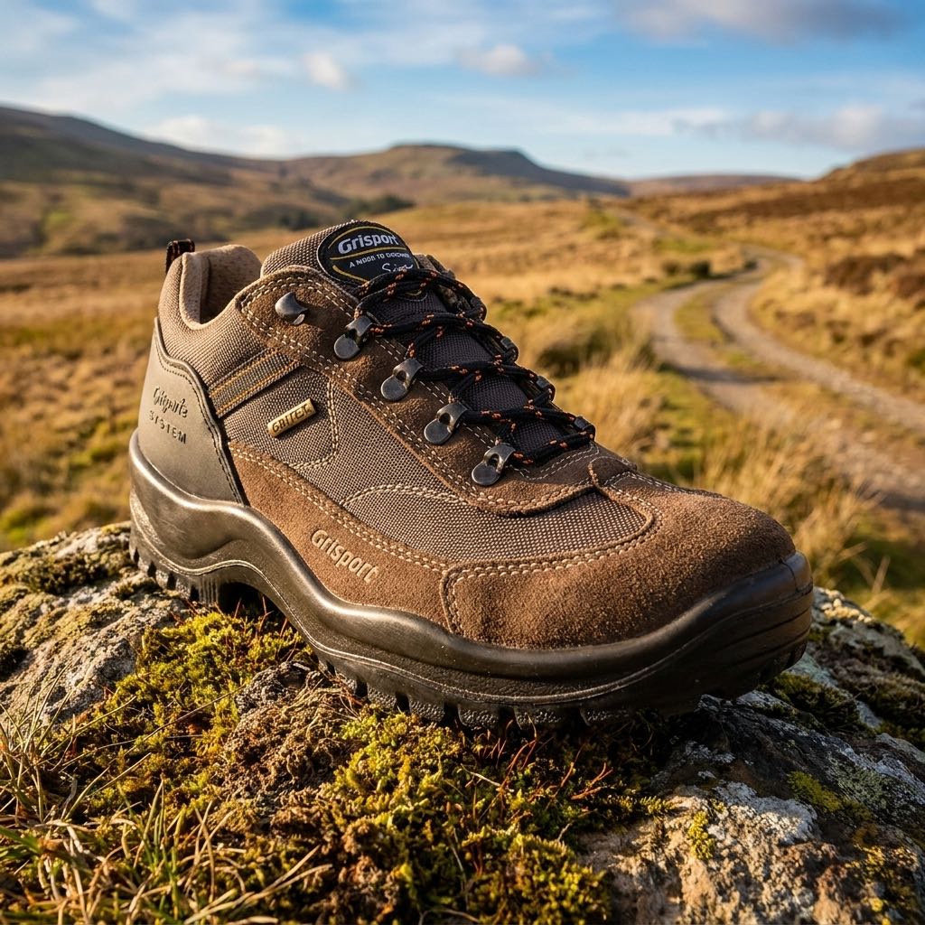 GRISPORT Duck - Low Trekking Shoes with GriTex Man brown Photo 5
