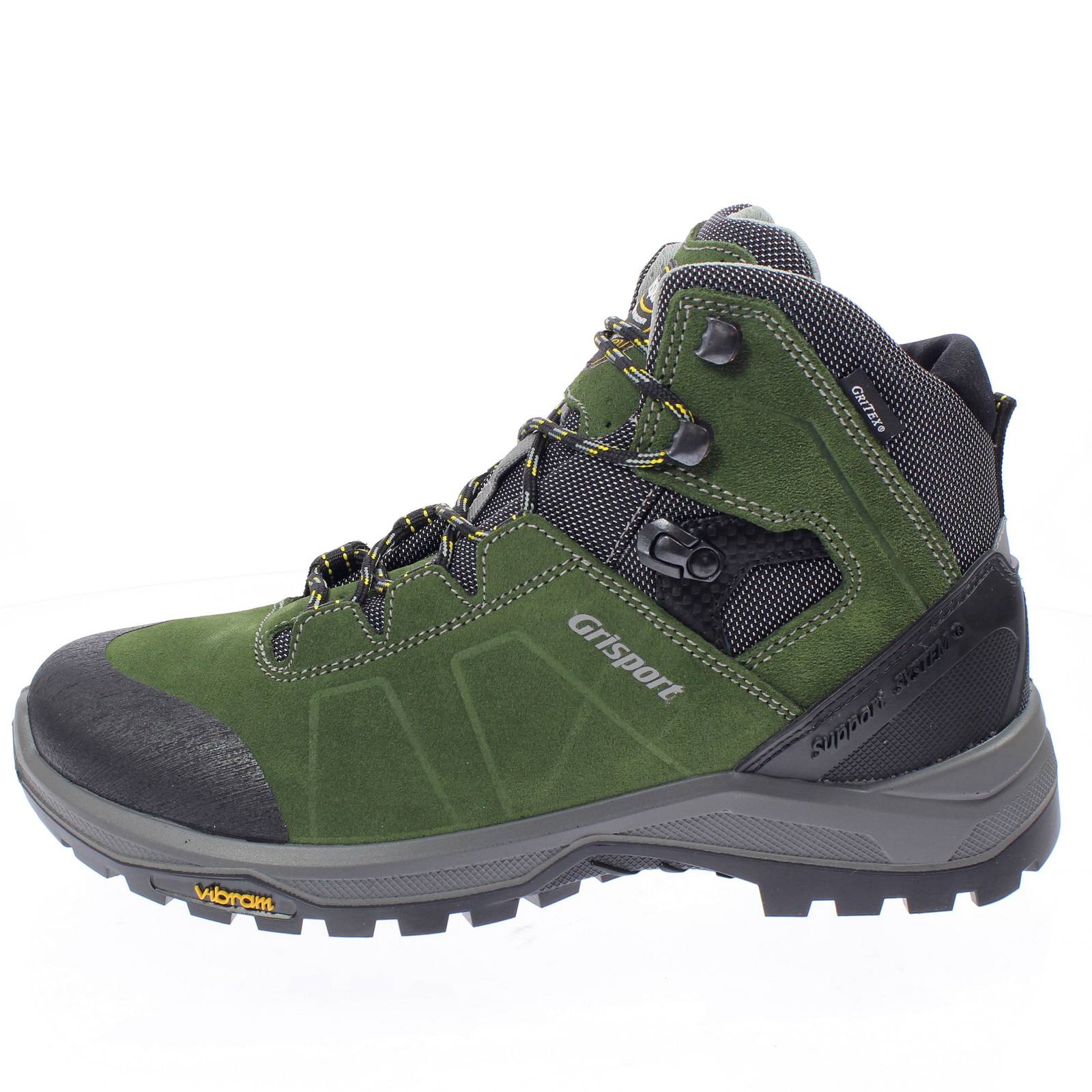 GRISPORT Scarponi da Trekking con suola Vibram verde Sport Trekking e  Outdoor Uomo 14411