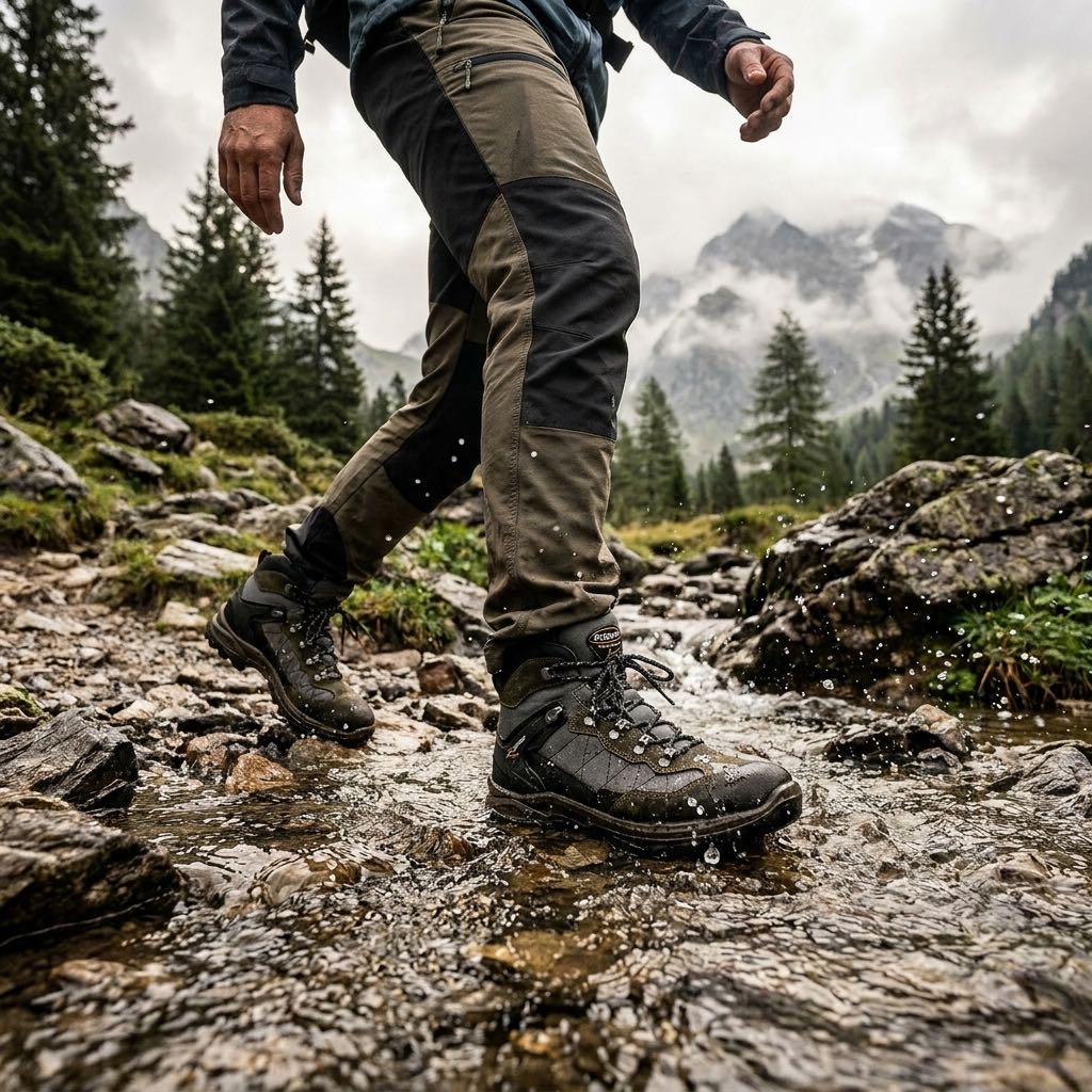GRISPORT Botte de trekking Scam Mid Homme kaki Photo 2