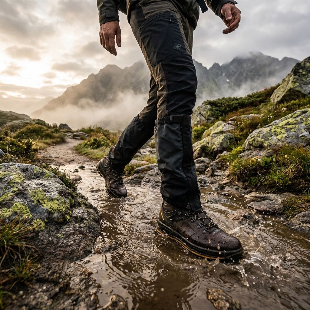 GRISPORT Mid Waterproof Trekking Boots Man brown Photo 2