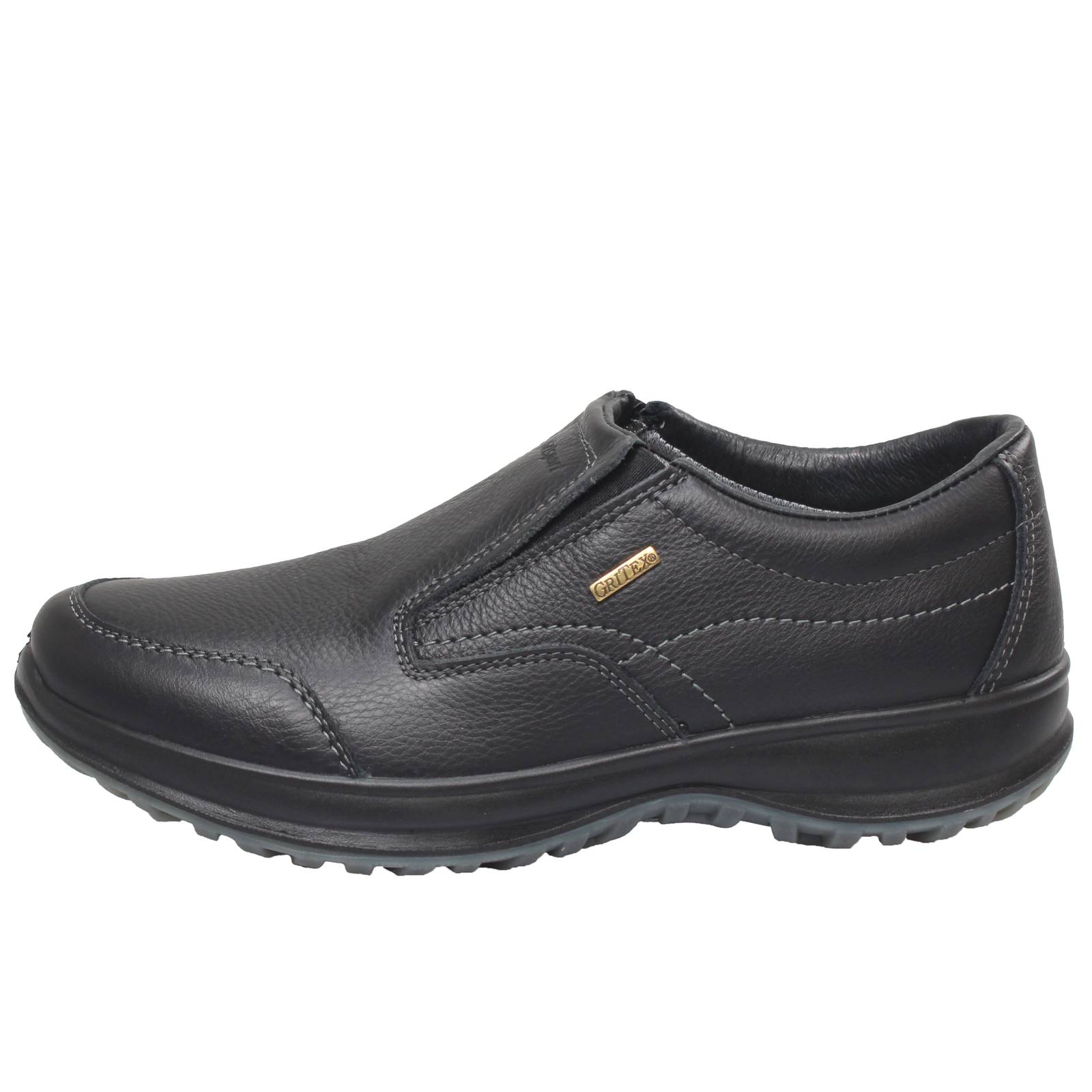 GRISPORT Leather Slip On Man black Photo 3