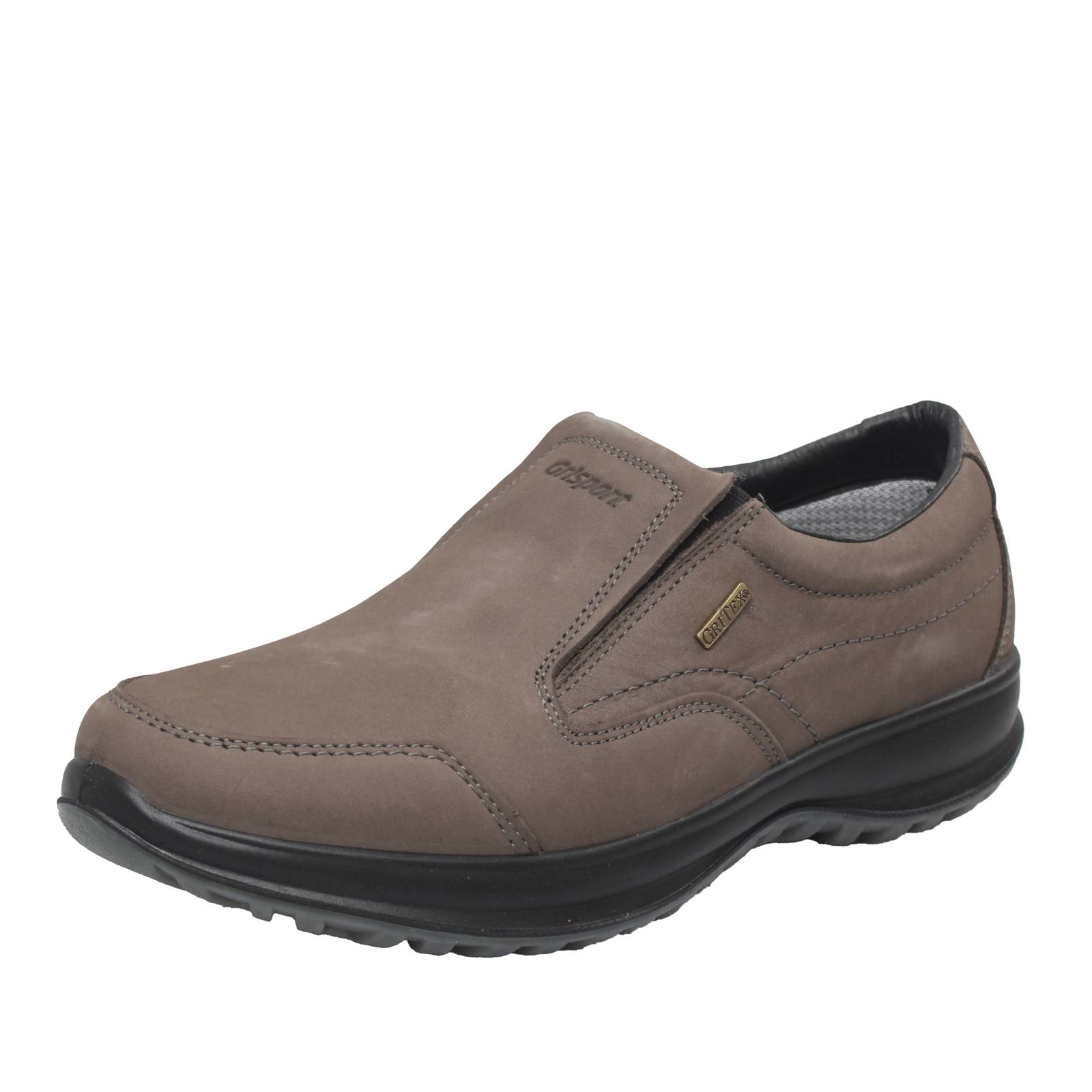 GRISPORT Leather Slip On Man brown