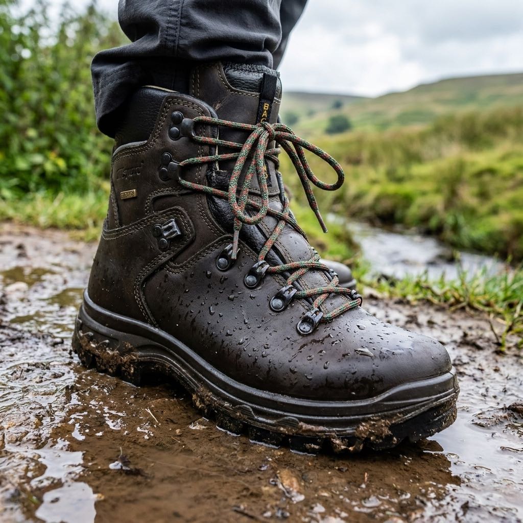 GRISPORT Denali - Leather hiking boots Man green Photo 5