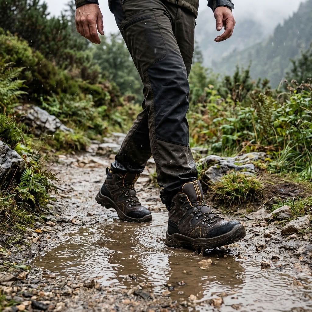 GRISPORT High-top hiking boots Man grey Photo 2