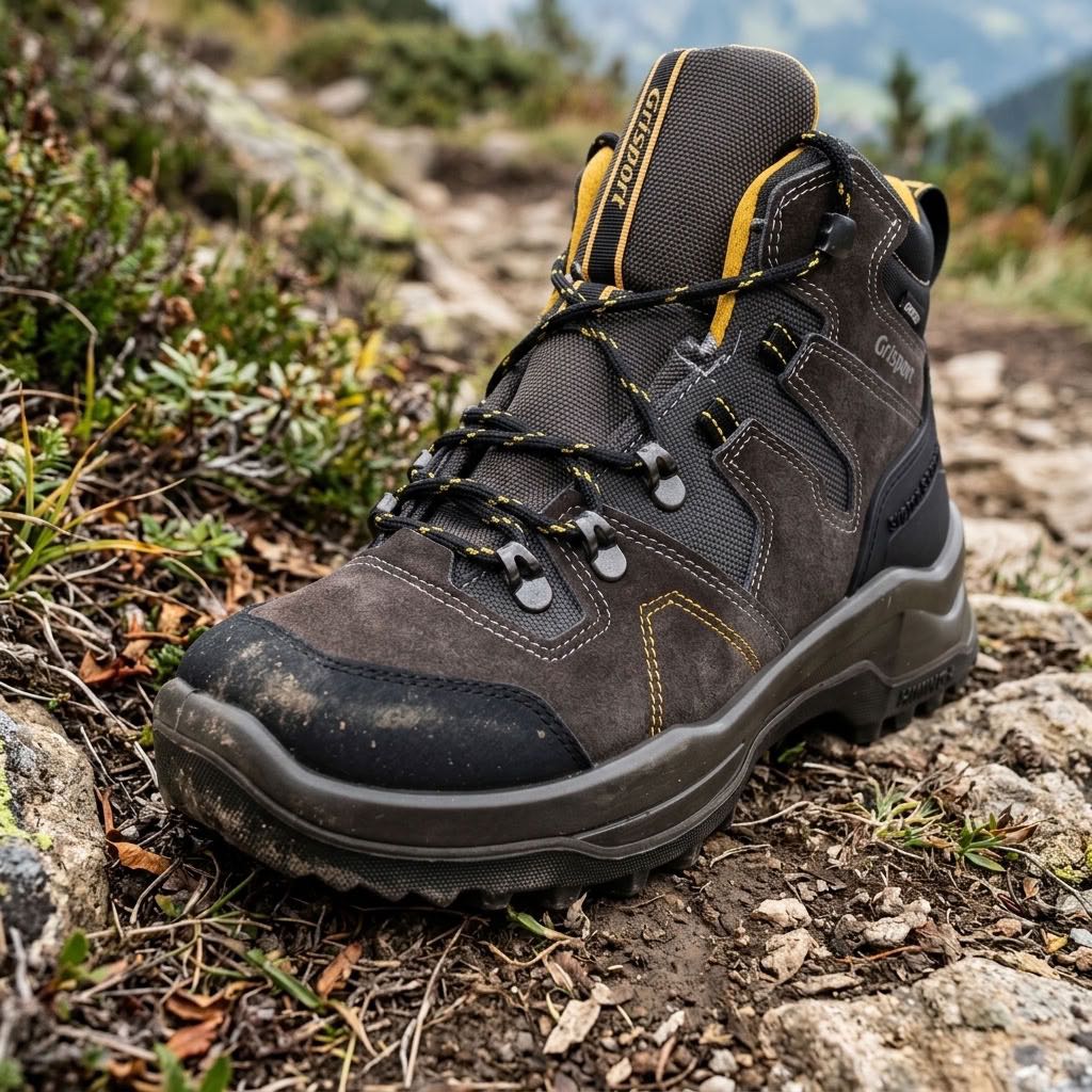 GRISPORT High-top hiking boots Man grey Photo 5