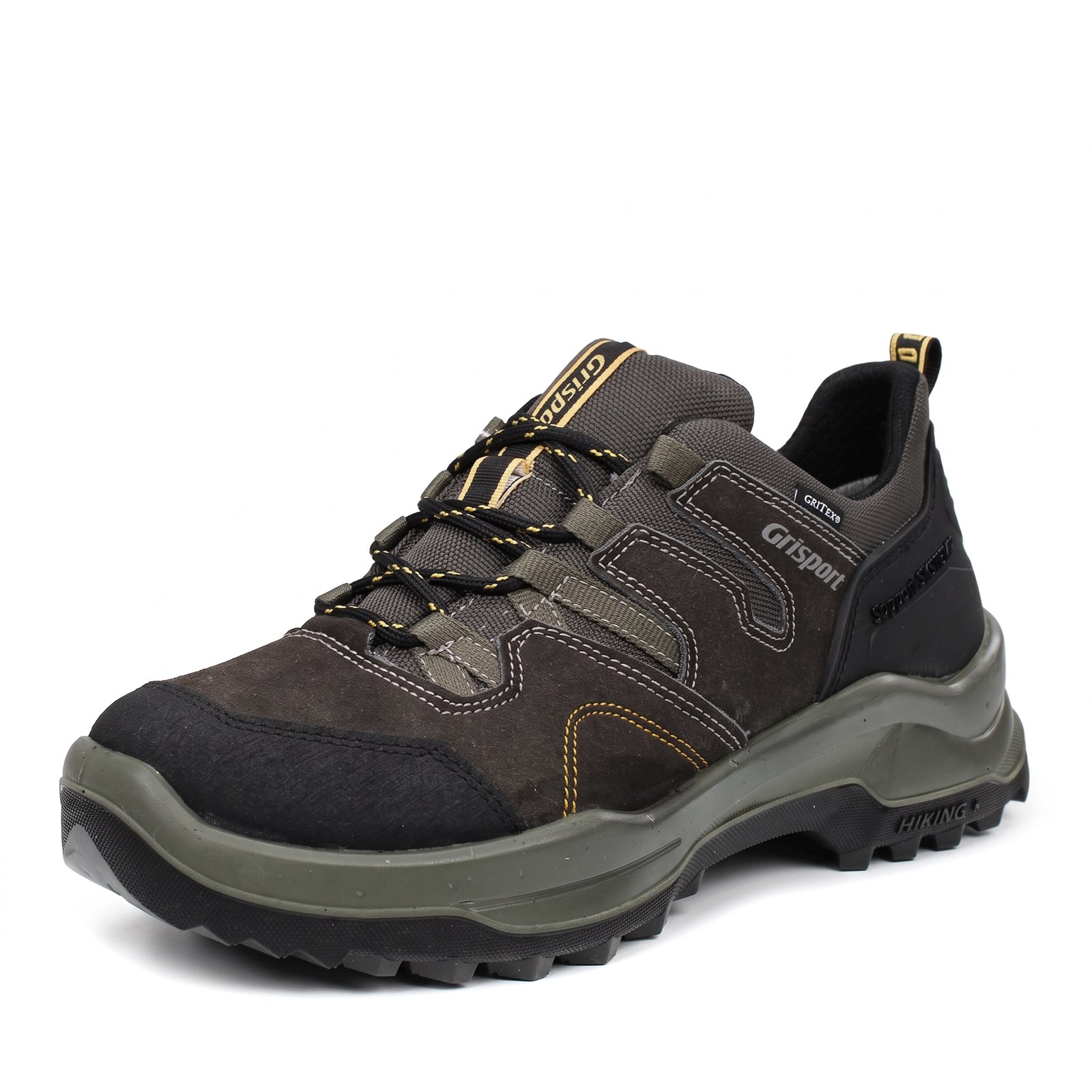 GRISPORT High-top suede hiking boots Man grey