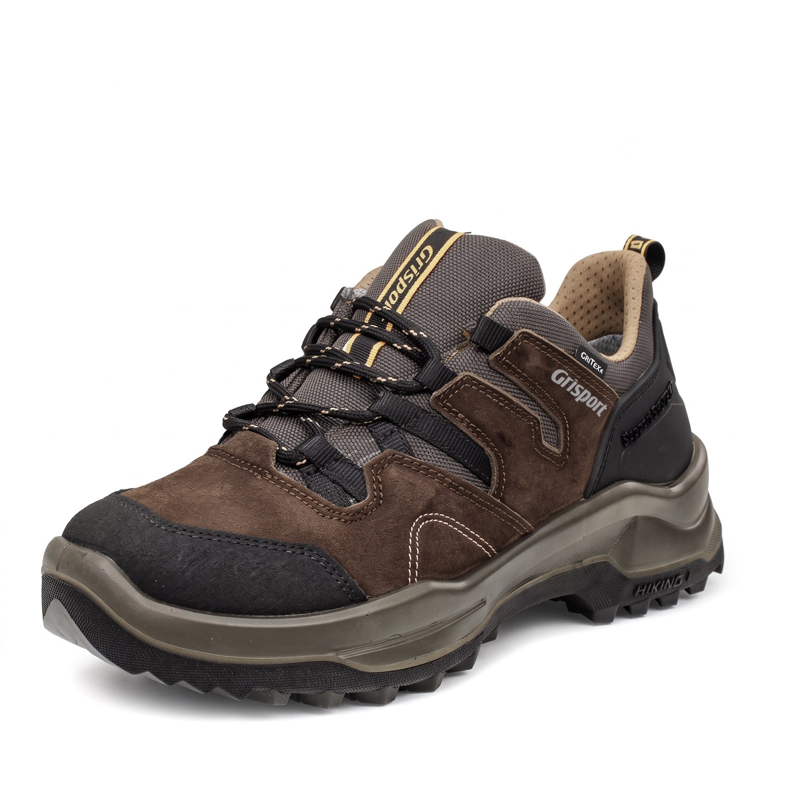 GRISPORT High-top suede hiking boots Man sand