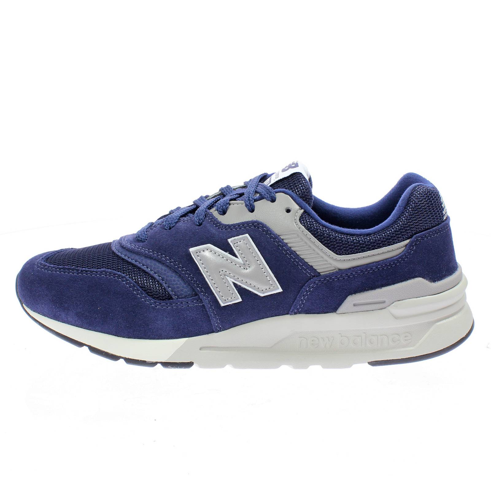 NEW BALANCE CM 997 H - Sneakers Suede Mesh Man blue Photo 3