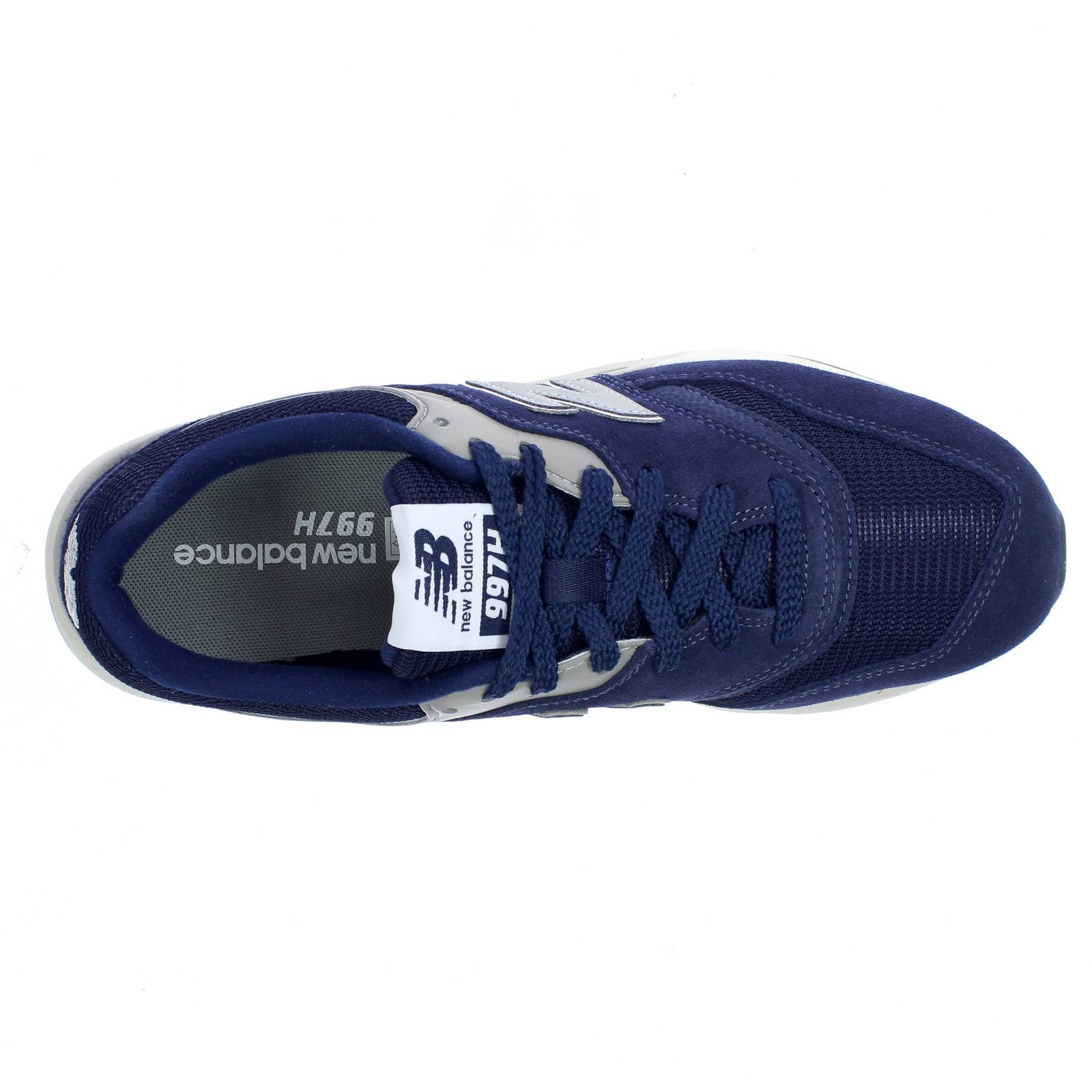 NEW BALANCE CM 997 H - Sneakers Suede Mesh Man blue Photo 5