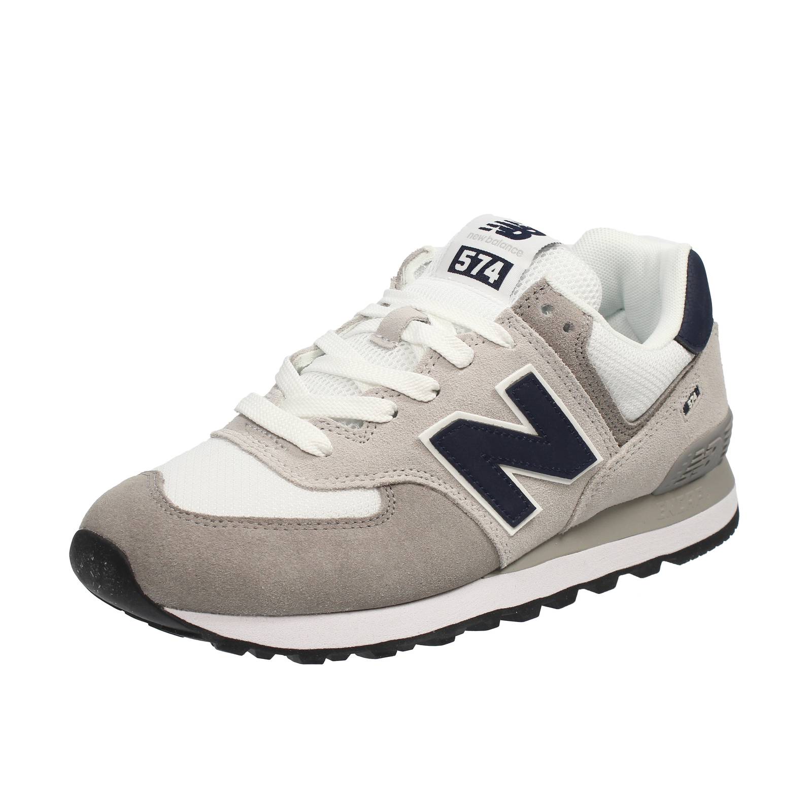 NEW BALANCE ML 574 - Sneakers Basse in Suede Mesh Uomo grigio Foto 1
