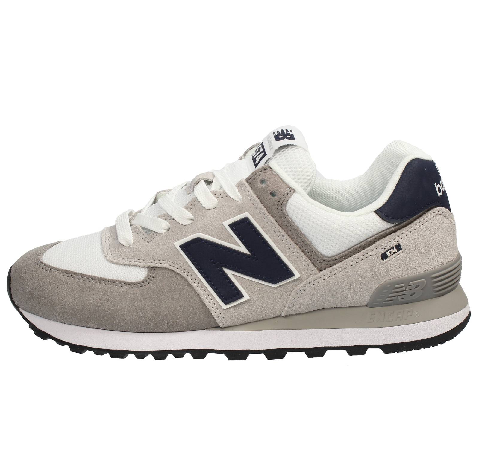 NEW BALANCE ML 574 - Sneakers Basse in Suede Mesh Uomo grigio Foto 3