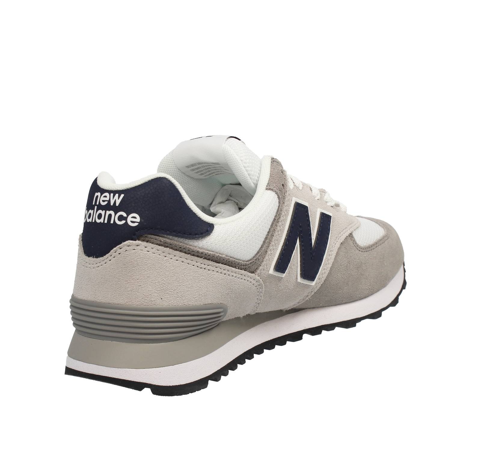 NEW BALANCE ML 574 - Sneakers Basse in Suede Mesh Uomo grigio Foto 4