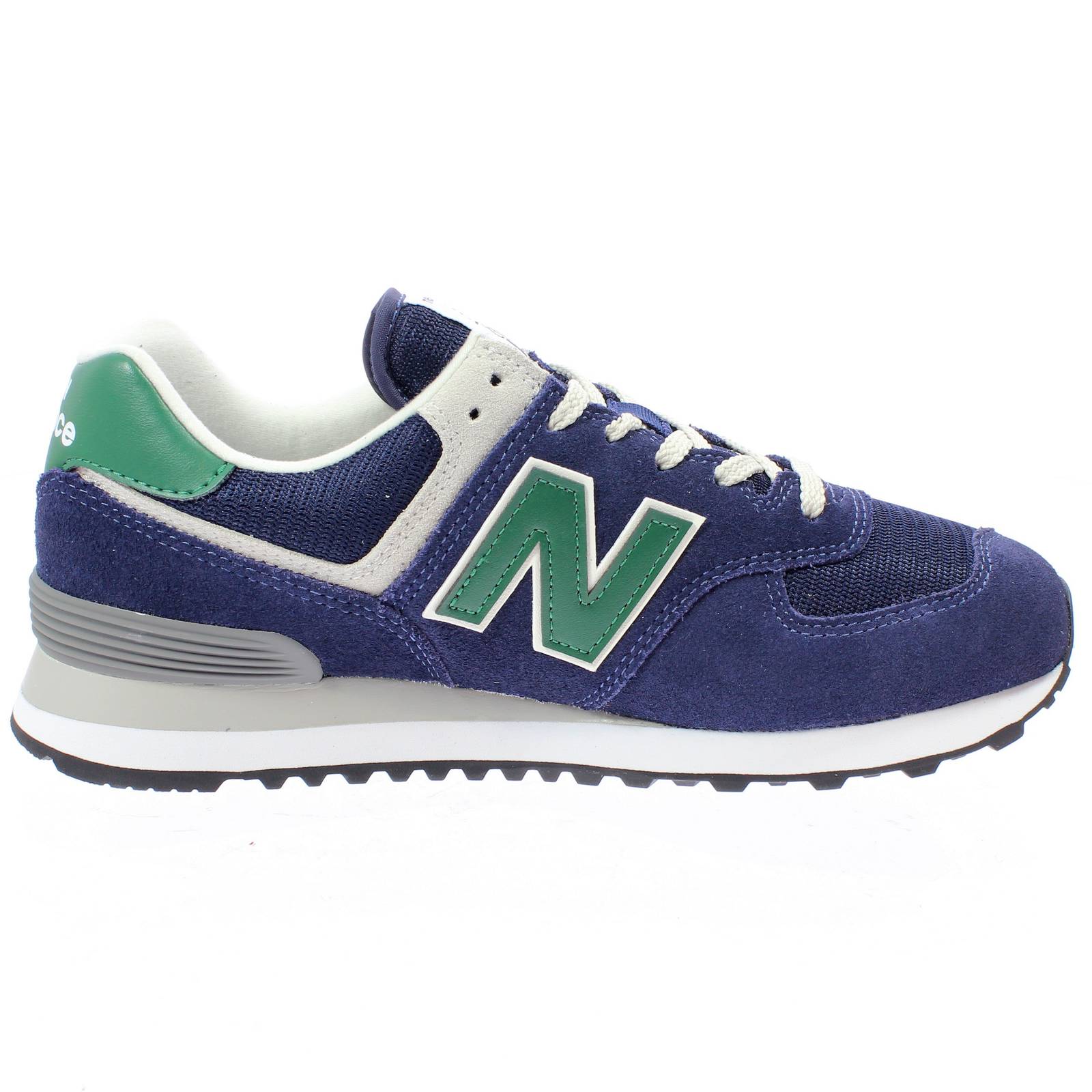 NEW BALANCE ML 574 - Sneakers Basse in Suede Mesh Uomo blu Foto 2