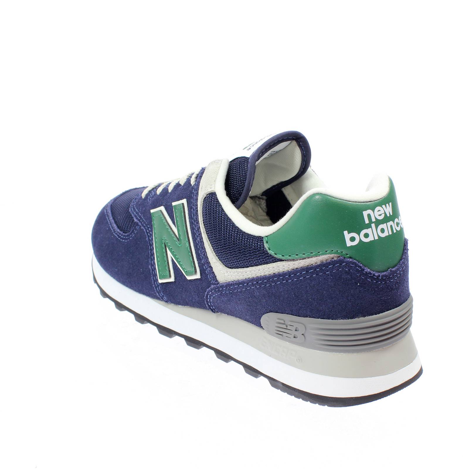 NEW BALANCE ML 574 - Sneakers Basse in Suede Mesh Uomo blu Foto 4