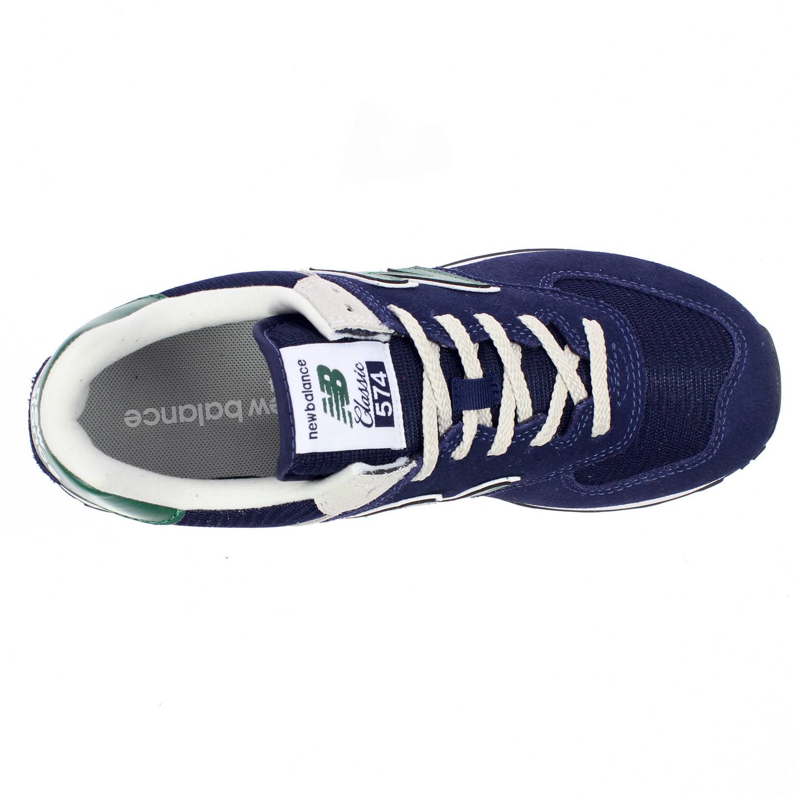 NEW BALANCE ML 574 - Sneakers Basse in Suede Mesh Uomo blu Foto 5