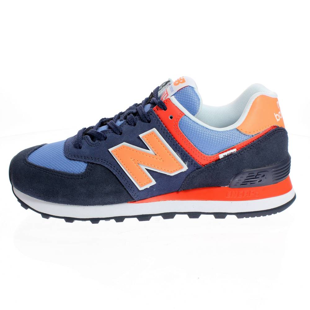 New Balance 574 SY2 Blauw - Schoenen Lage sneakers Kind € 55,00