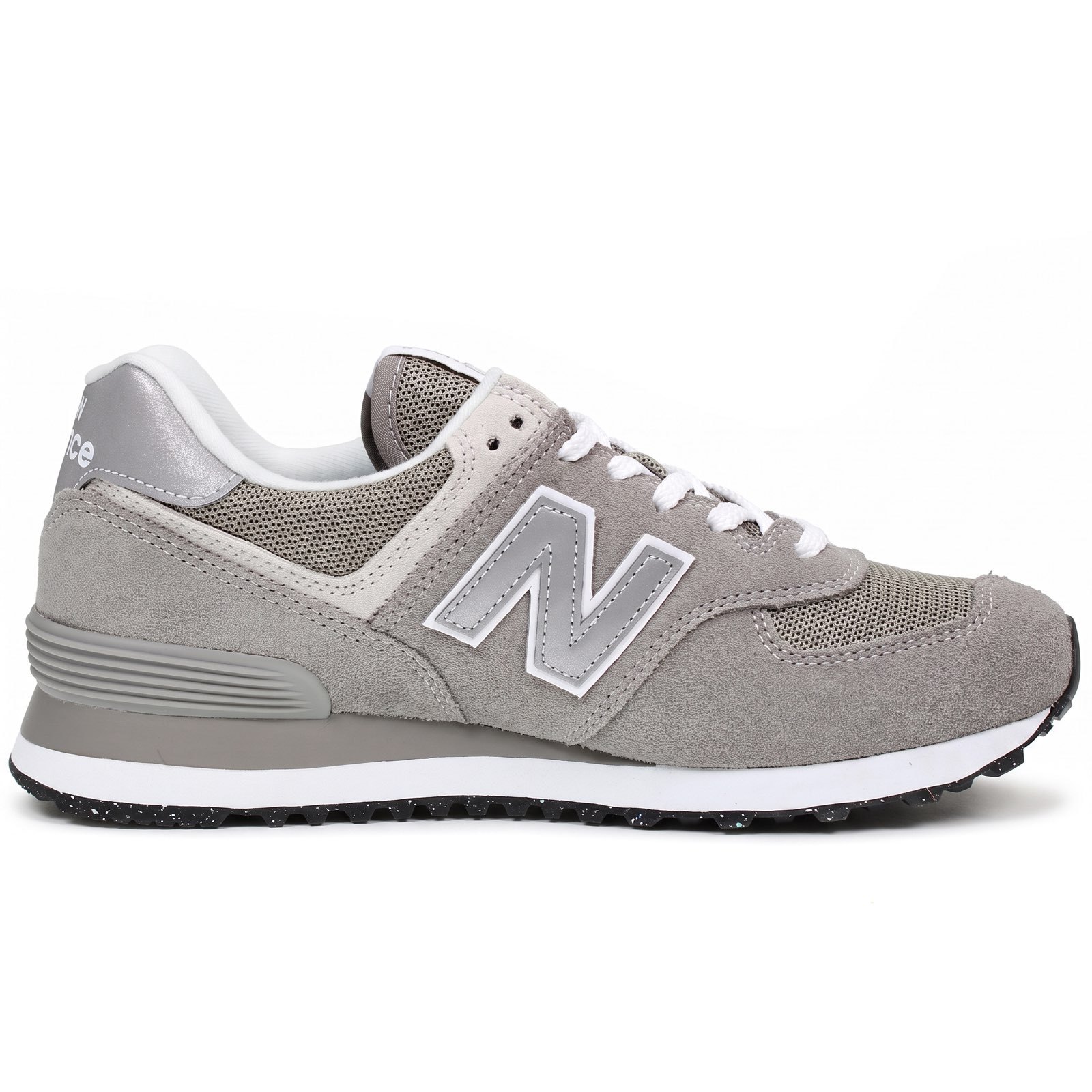 NEW BALANCE ML 574 - Sneakers basse in Suede Uomo grigio Foto 3