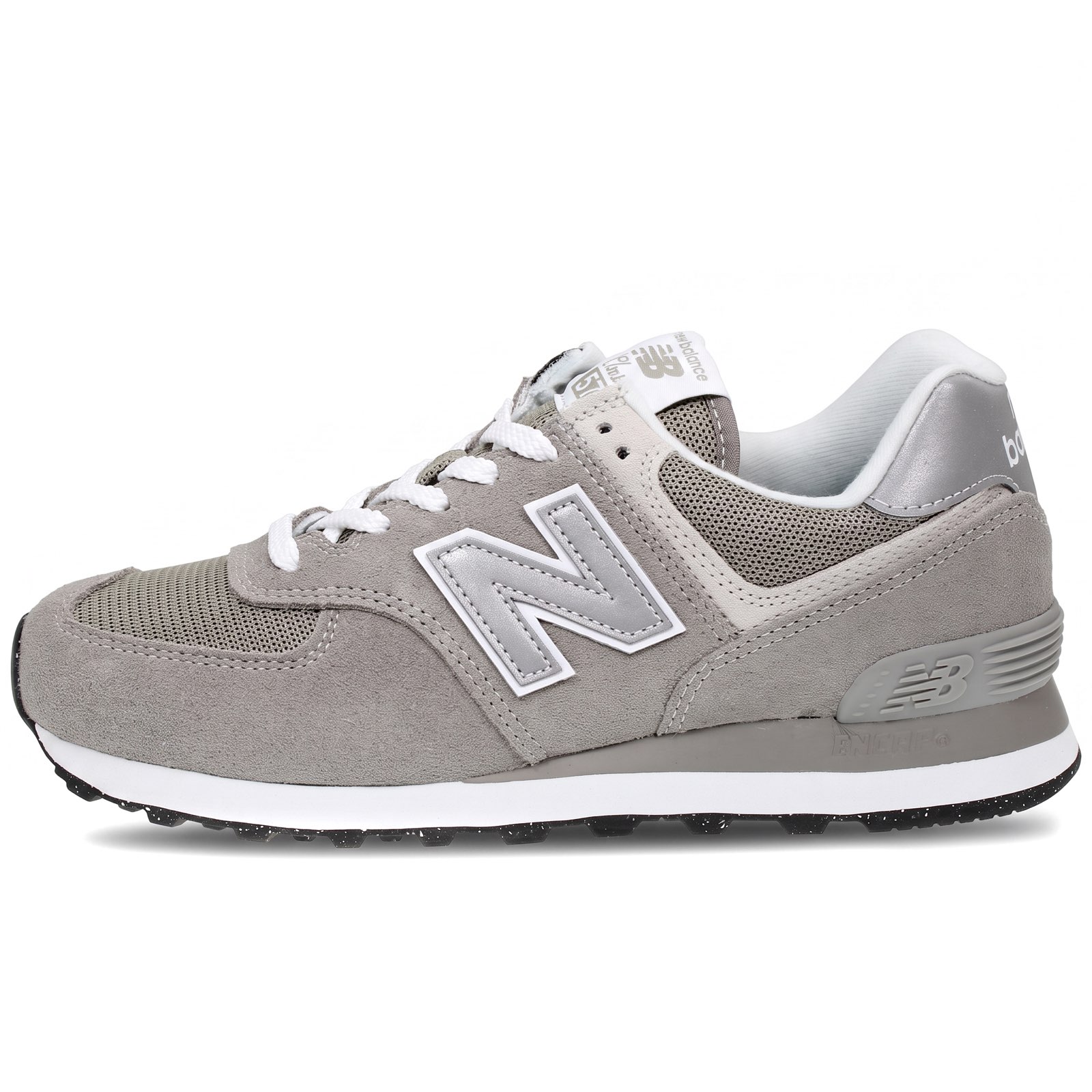 NEW BALANCE ML 574 - Sneakers basse in Suede Uomo grigio Foto 4
