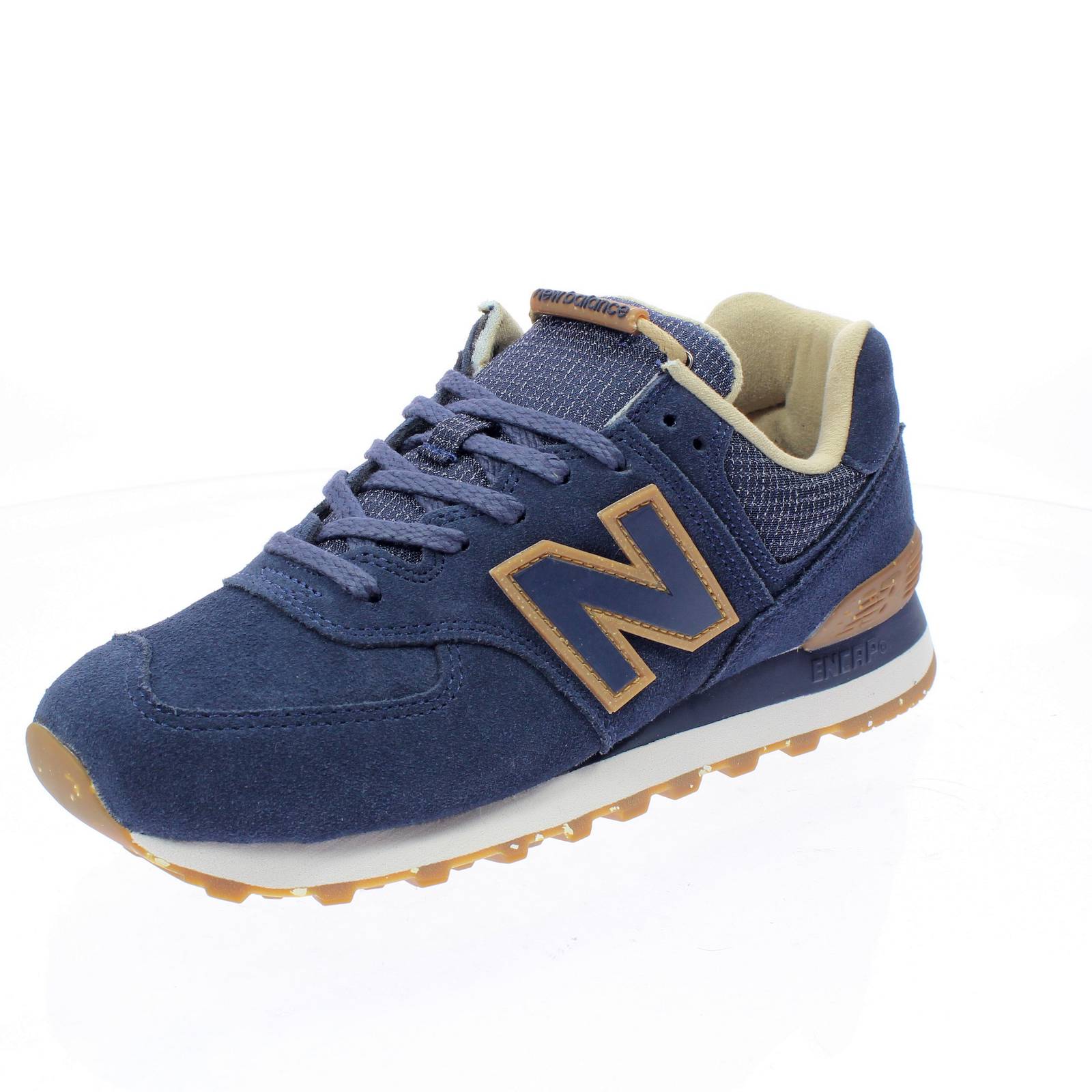 NEW BALANCE ML 574 - Sneakers basses en daim Homme bleu