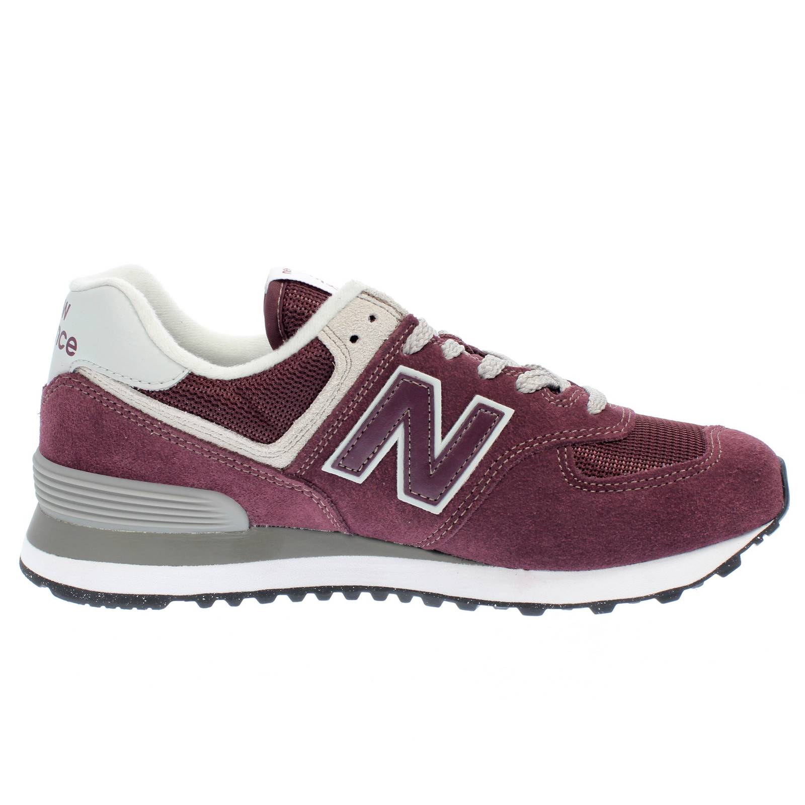 NEW BALANCE ML 574 – Niedrige Sneakers aus Wildleder Herren bordeaux Foto 2