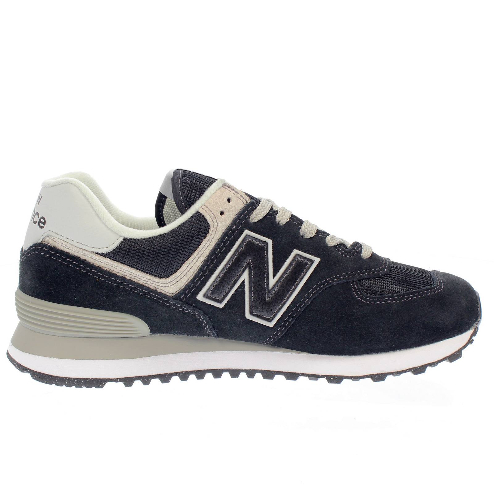 NEW BALANCE ML 574 - Sneakers basse in Suede Uomo nero Foto 2