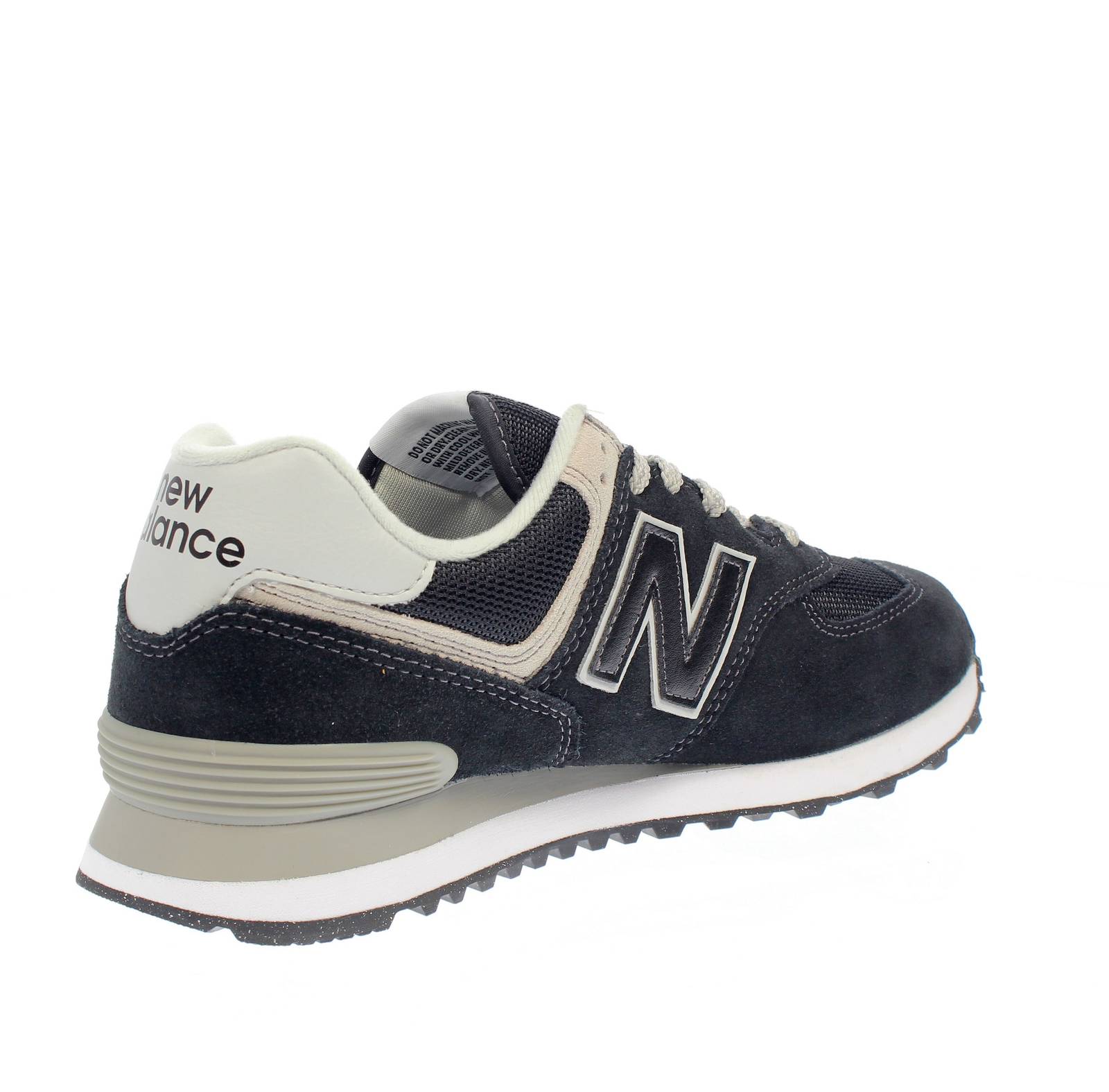 NEW BALANCE ML 574 - Sneakers basse in Suede Uomo nero Foto 4
