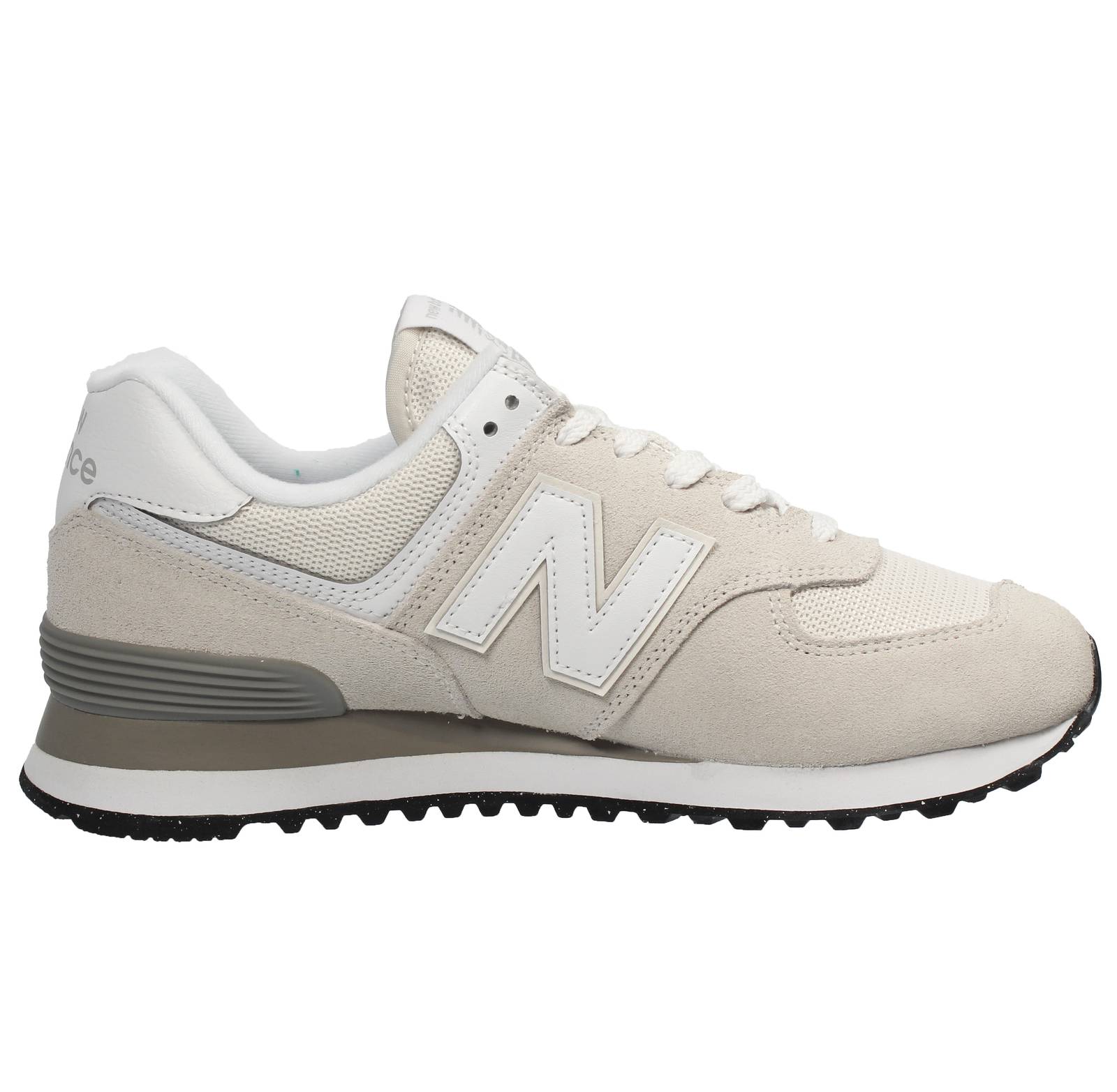 NEW BALANCE WL 574 - Sneakers in Suede e Mesh Donna sabbia Foto 2