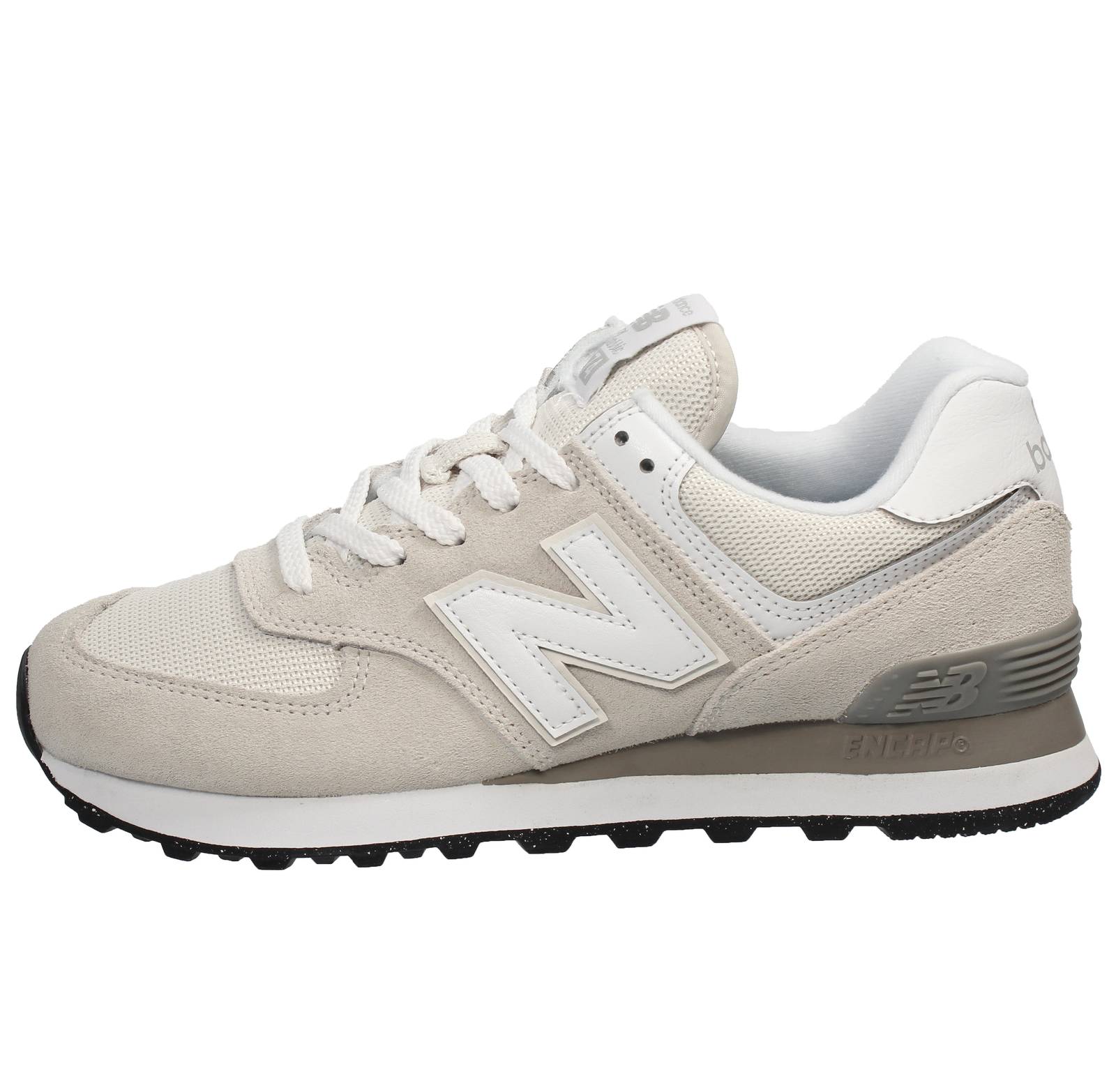 NEW BALANCE WL 574 - Sneakers in Suede e Mesh Donna sabbia Foto 3