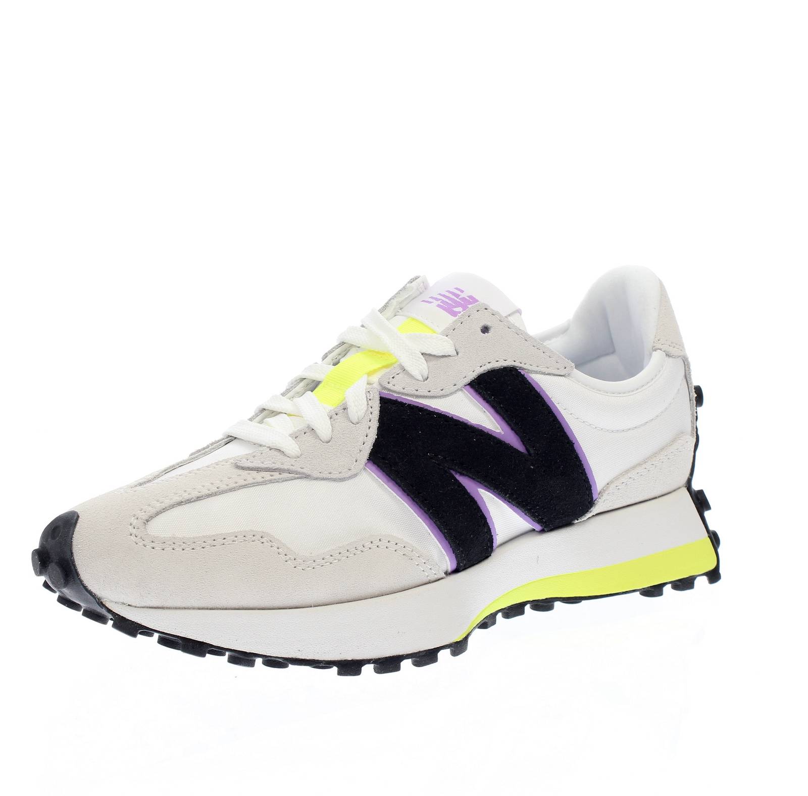 NEW BALANCE WS 327 - Sneakers Suede e mesh Donna bianco