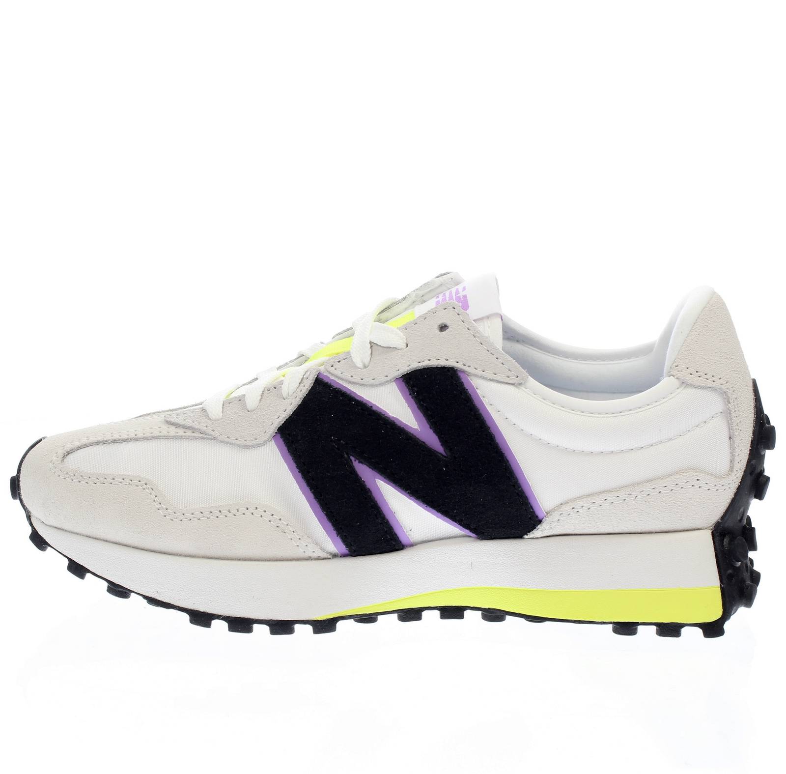 NEW BALANCE WS 327 - Sneakers Suede e mesh Donna bianco Foto 3
