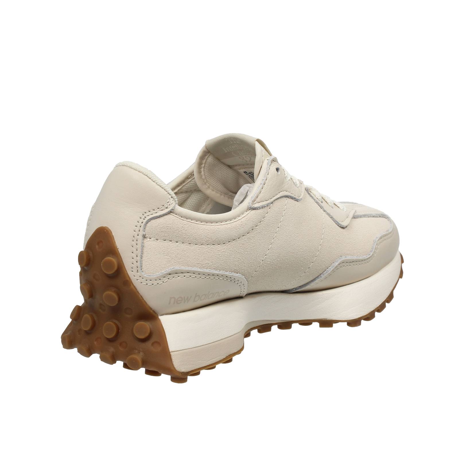 NEW BALANCE WS 327 - Sneakers Suede e mesh Donna bianco Foto 4
