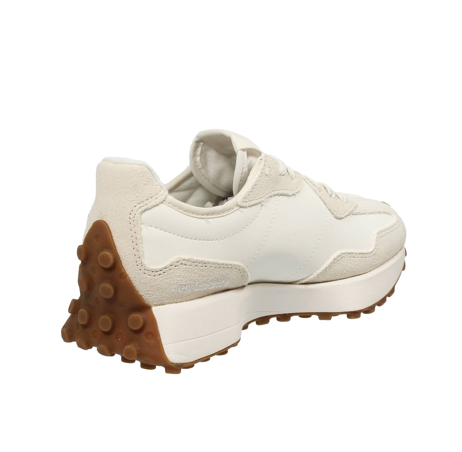 NEW BALANCE WS 327 - Sneakers Suede e mesh Donna beige Foto 4