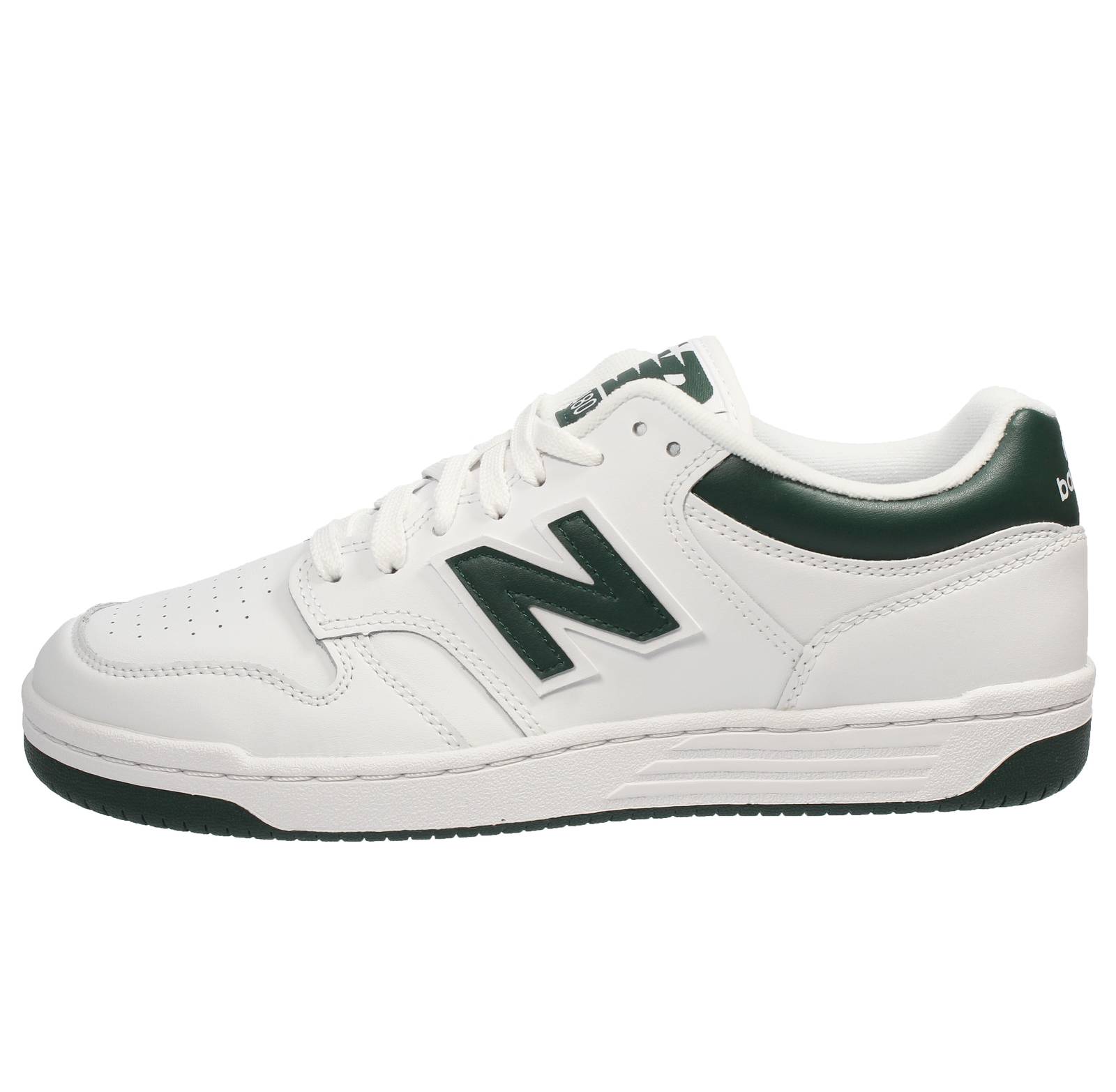 NEW BALANCE BB 480 Sneakers basse in Pelle white Sneakers