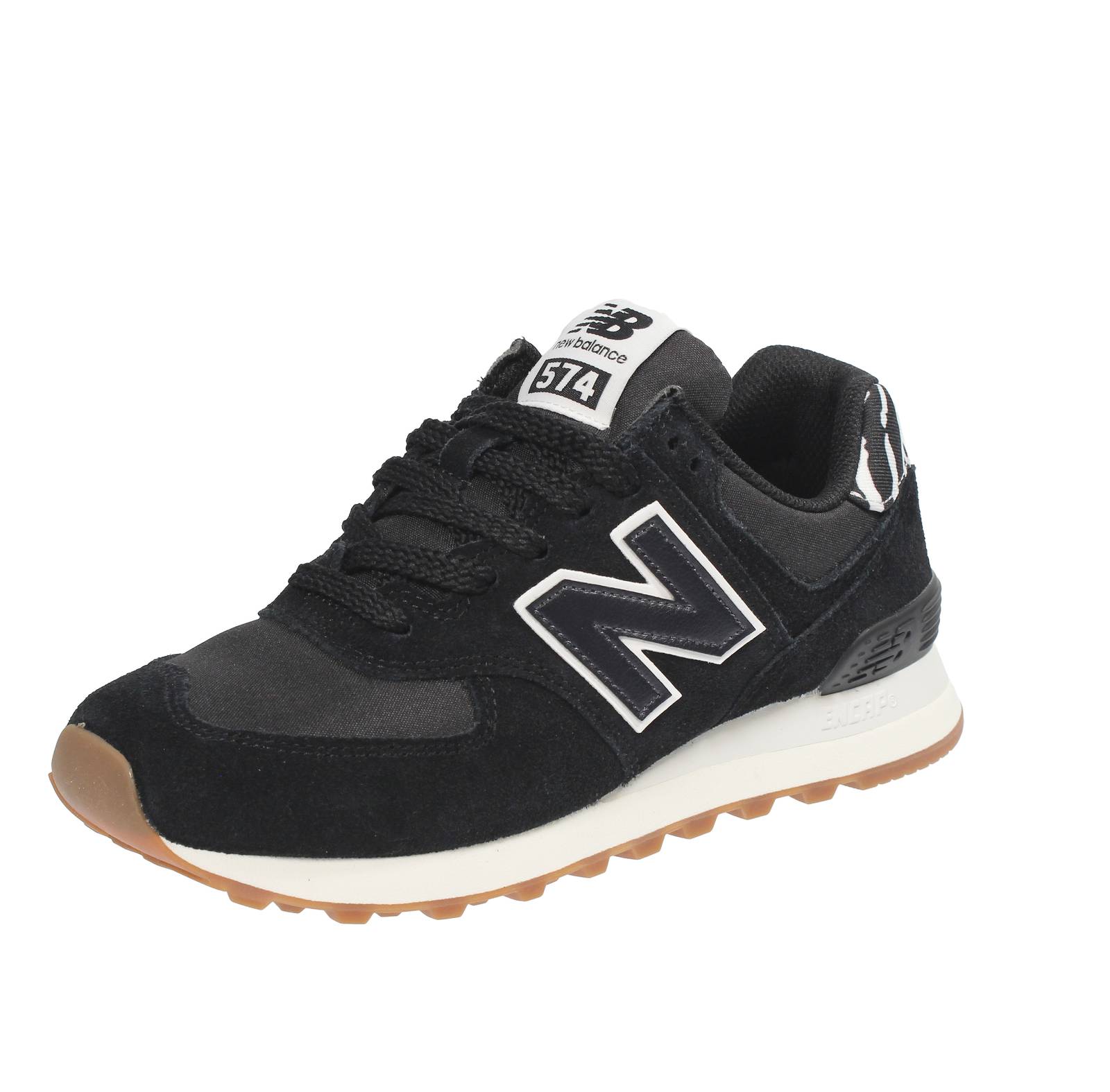 NEW BALANCE WL 574 Sneakers in Suede noir Sneakers Sportive Donna WL574