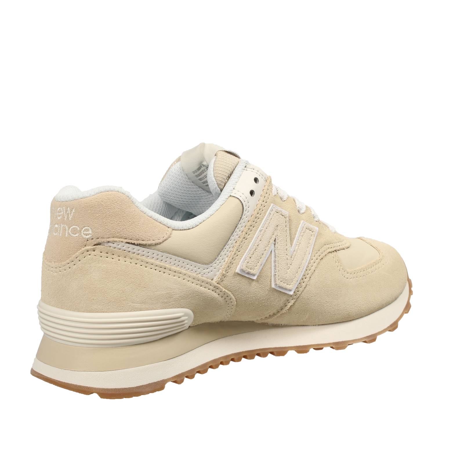 NEW BALANCE WL 574 - Sneakers in Suede Donna sabbia Foto 4