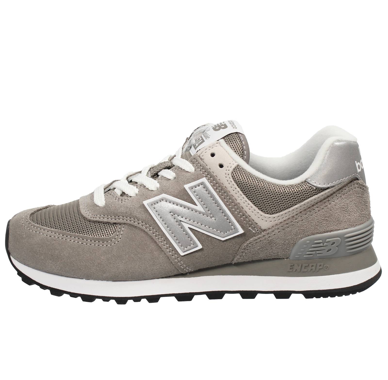 NEW BALANCE WL 574 - Sneakers in Suede Donna sabbia Foto 3